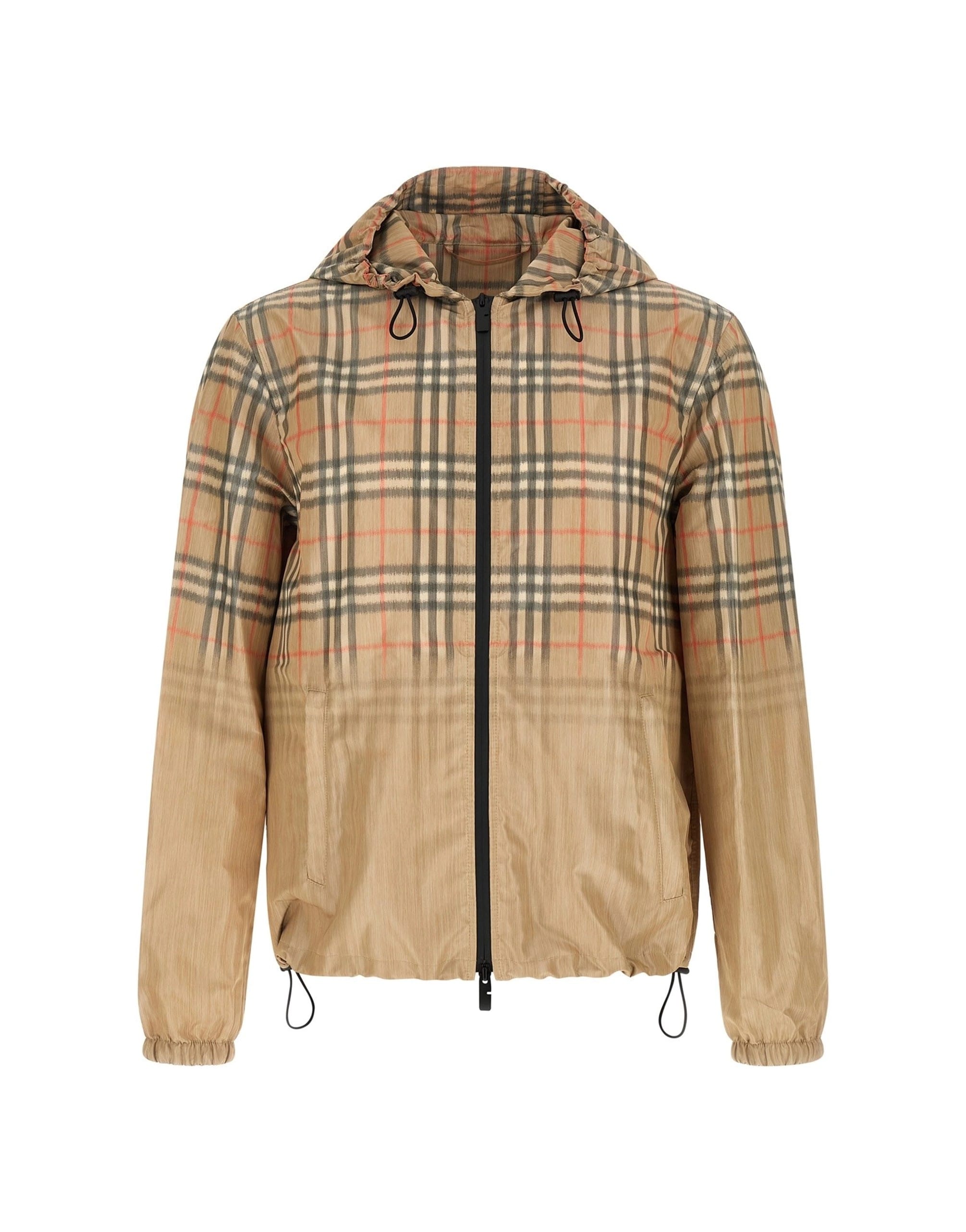 Burberry Burberry Check Newport Windbreaker