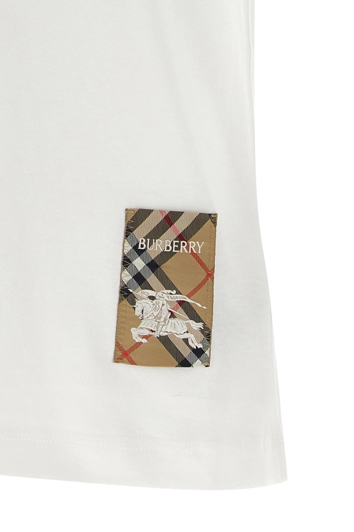 Burberry Burberry Check Patch T-Shirt