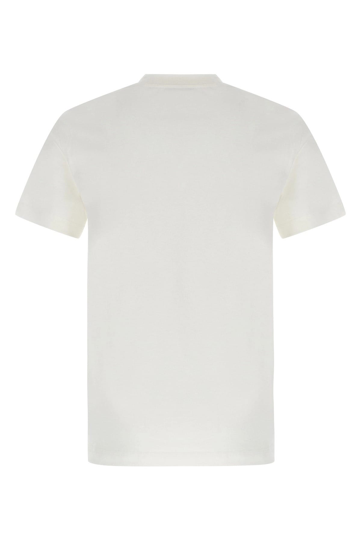 Burberry T-Shirt mit Check-Patch