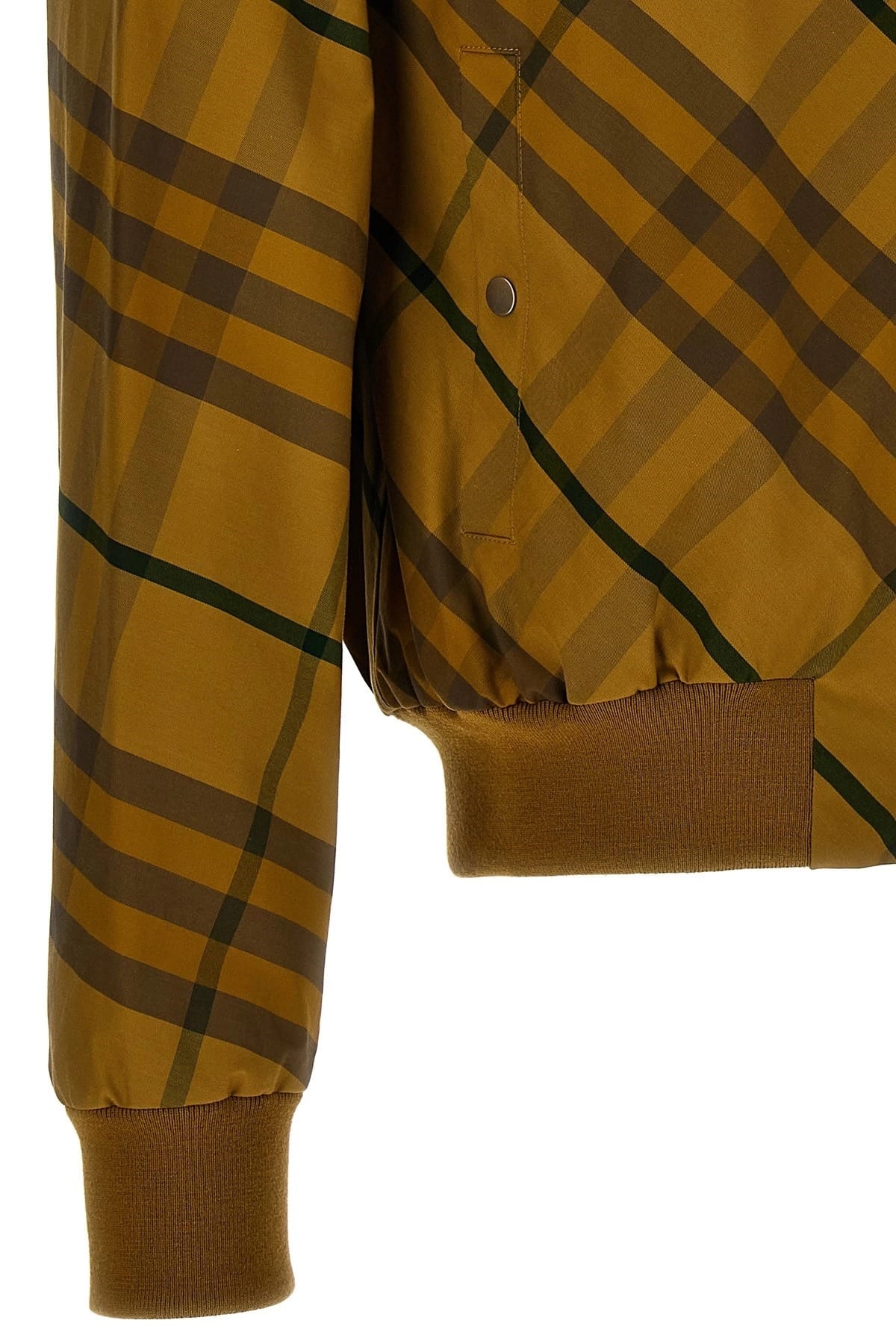 Burberry Burberry Check Print Cotton Jacket
