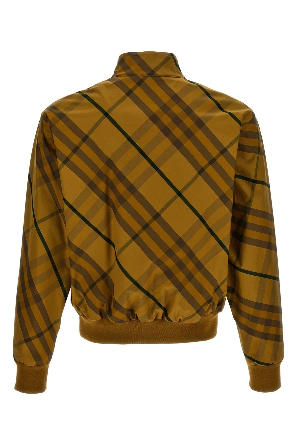 Burberry Burberry Check Print Cotton Jacket