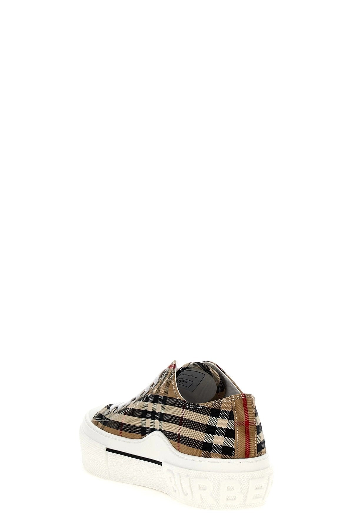 Sneakers con stampa Check Burberry