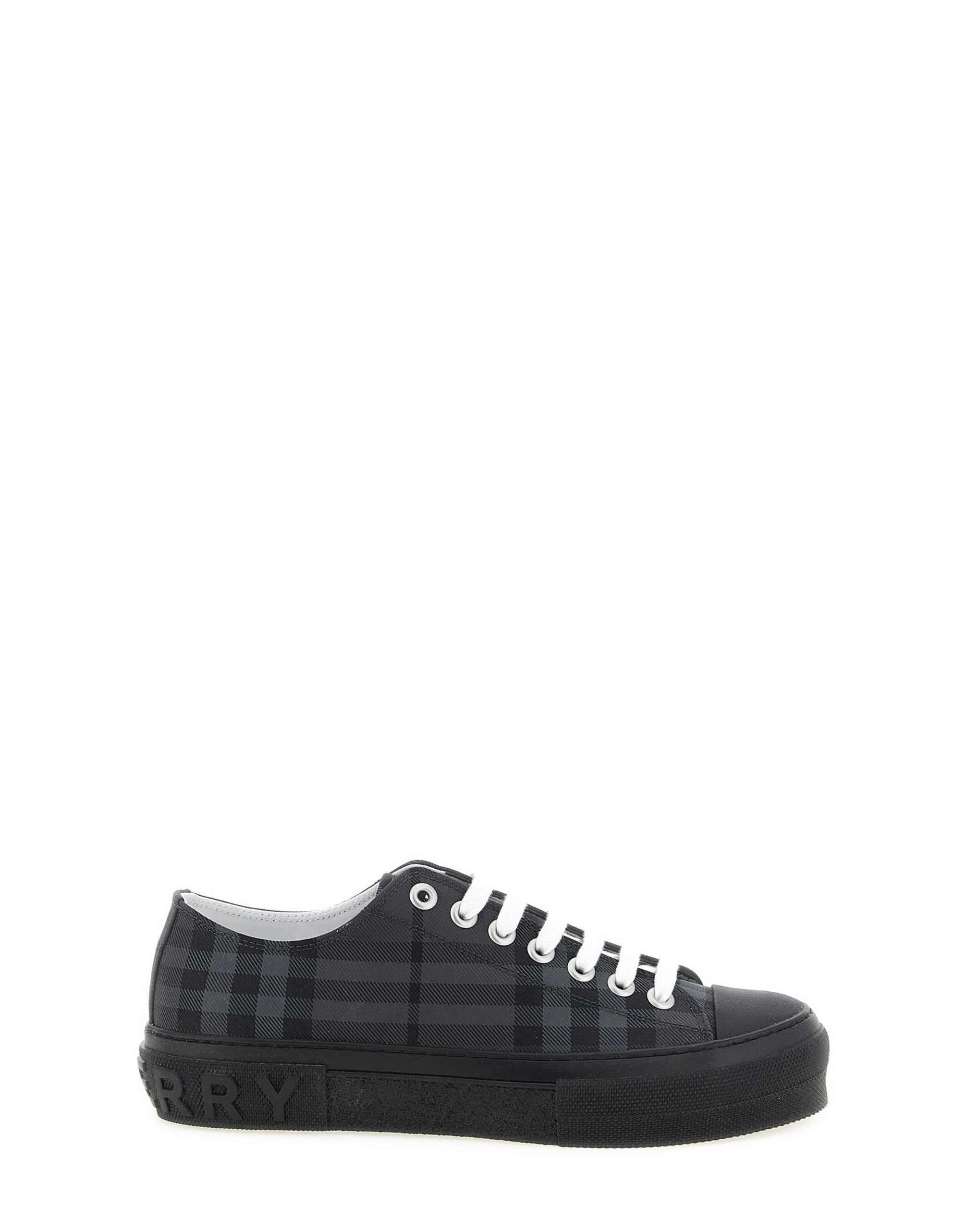 Sneakers con stampa Check Burberry