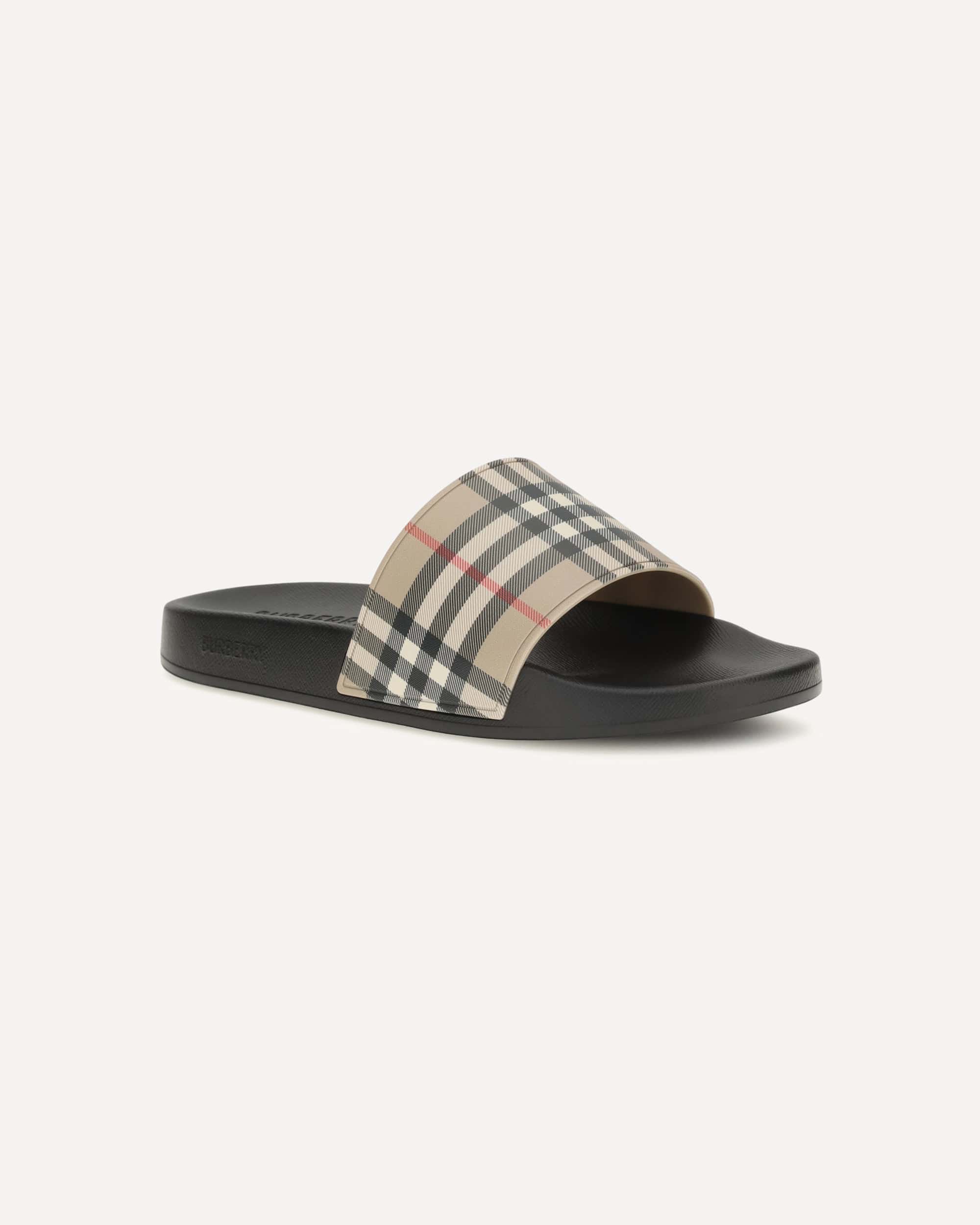 Burberry Check Slides - alternate view