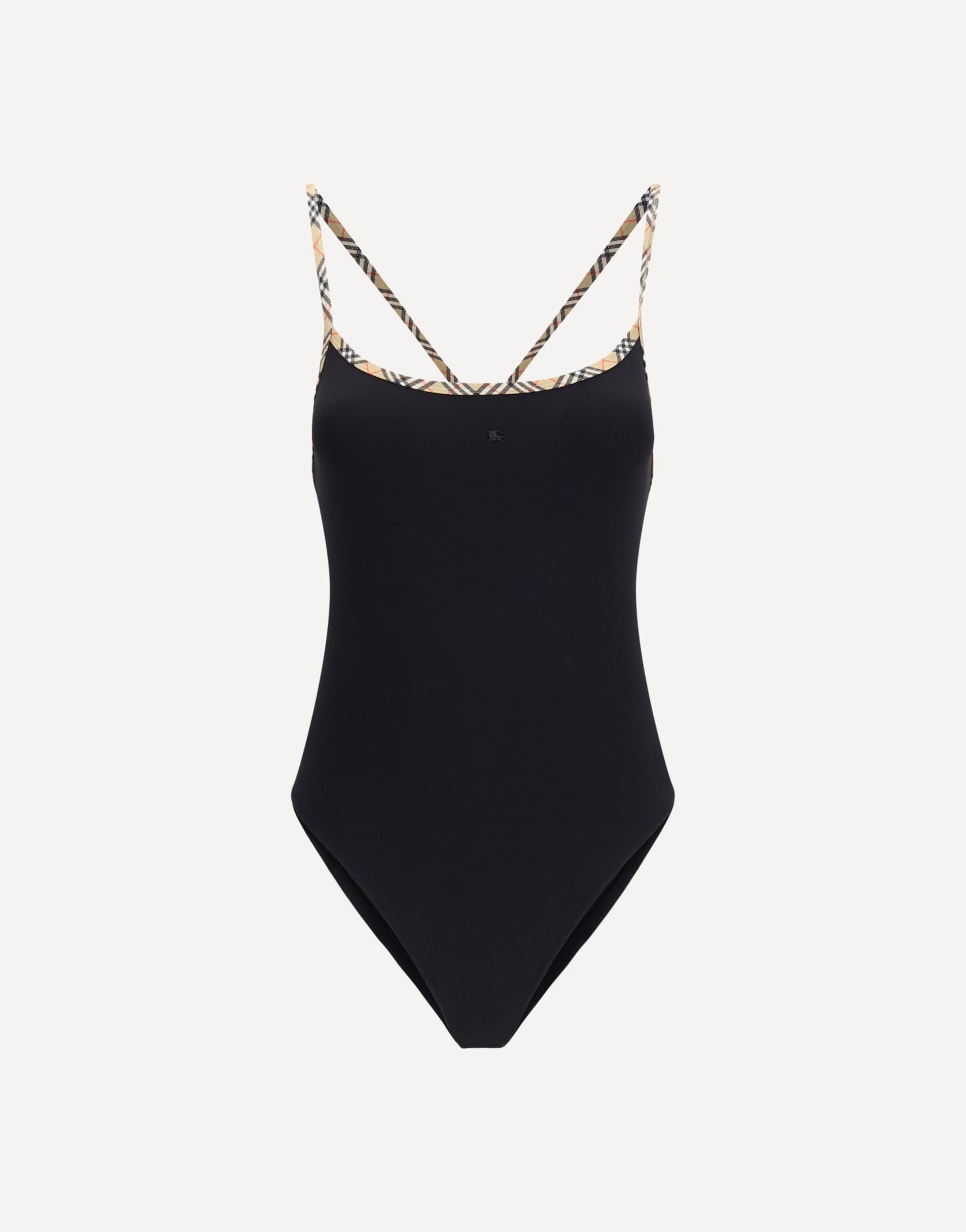 Burberry Burberry Check Trim Swimsuit