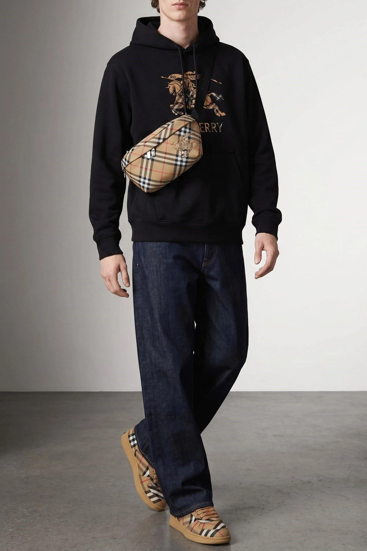 Burberry Check Waist Bag - alternate view