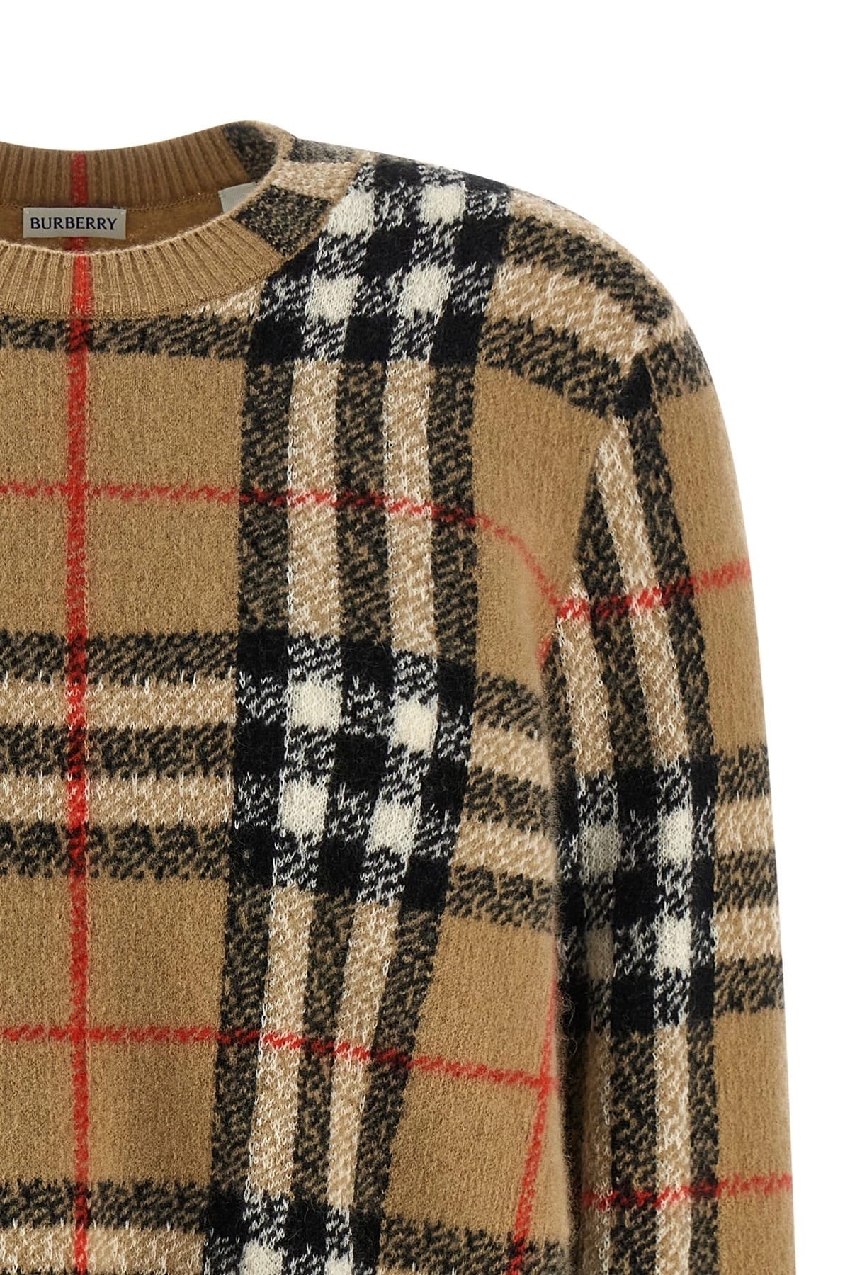 Burberry Burberry Constance Check Sweater