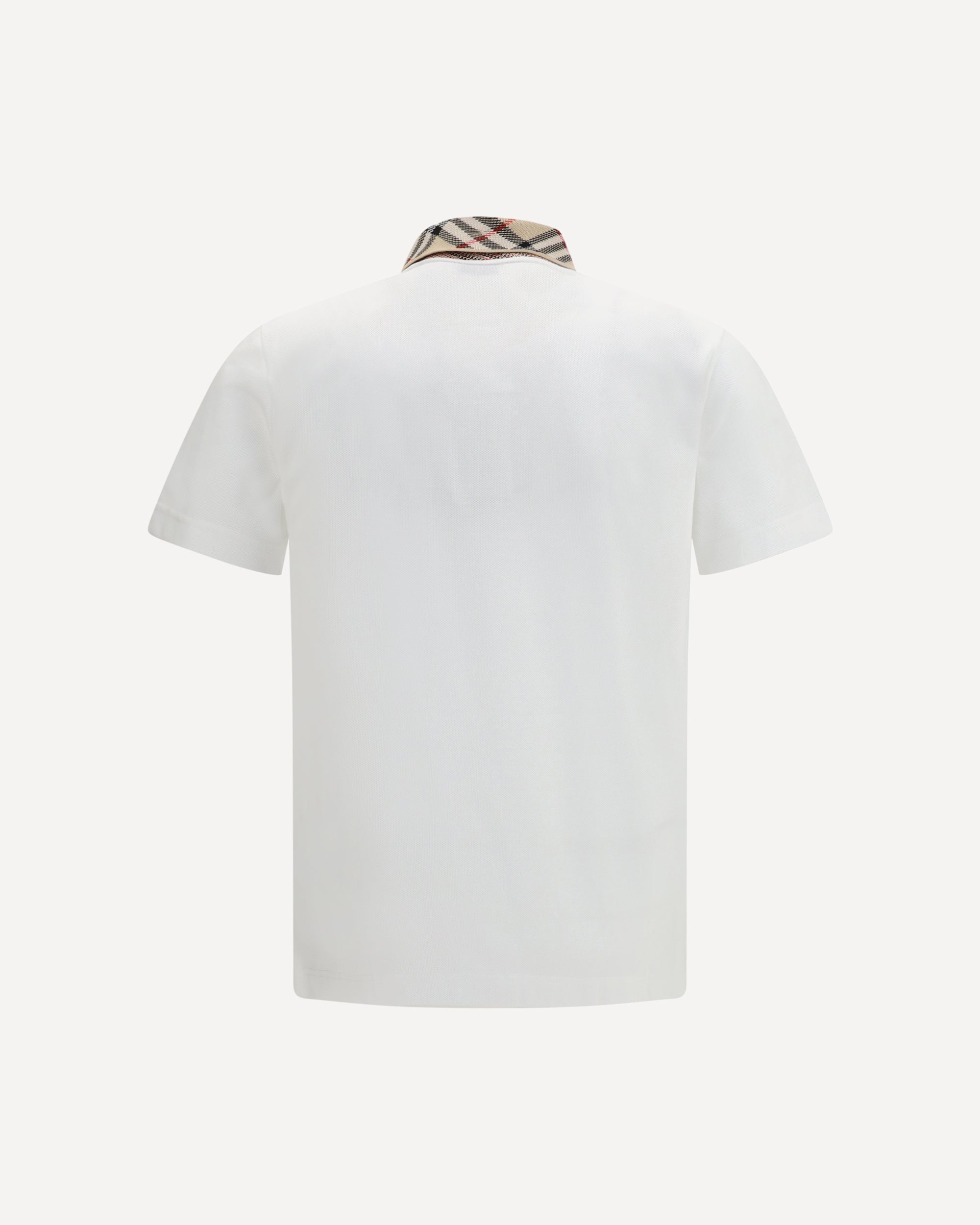 Burberry Cotton Check Collar Polo - alternate view