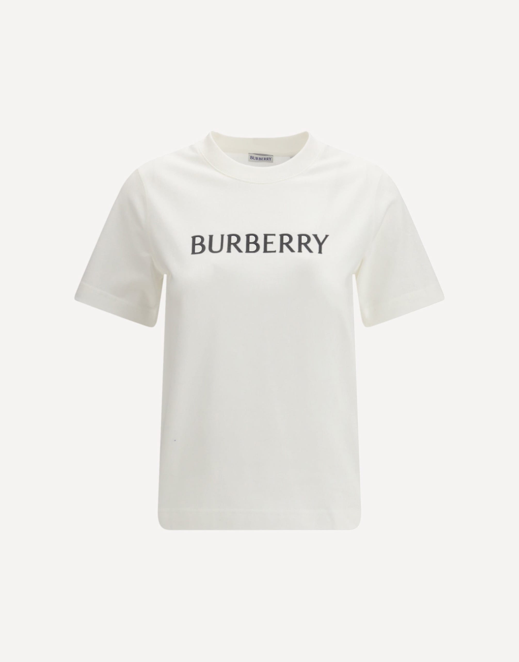 Burberry Cotton Logo T‑shirt