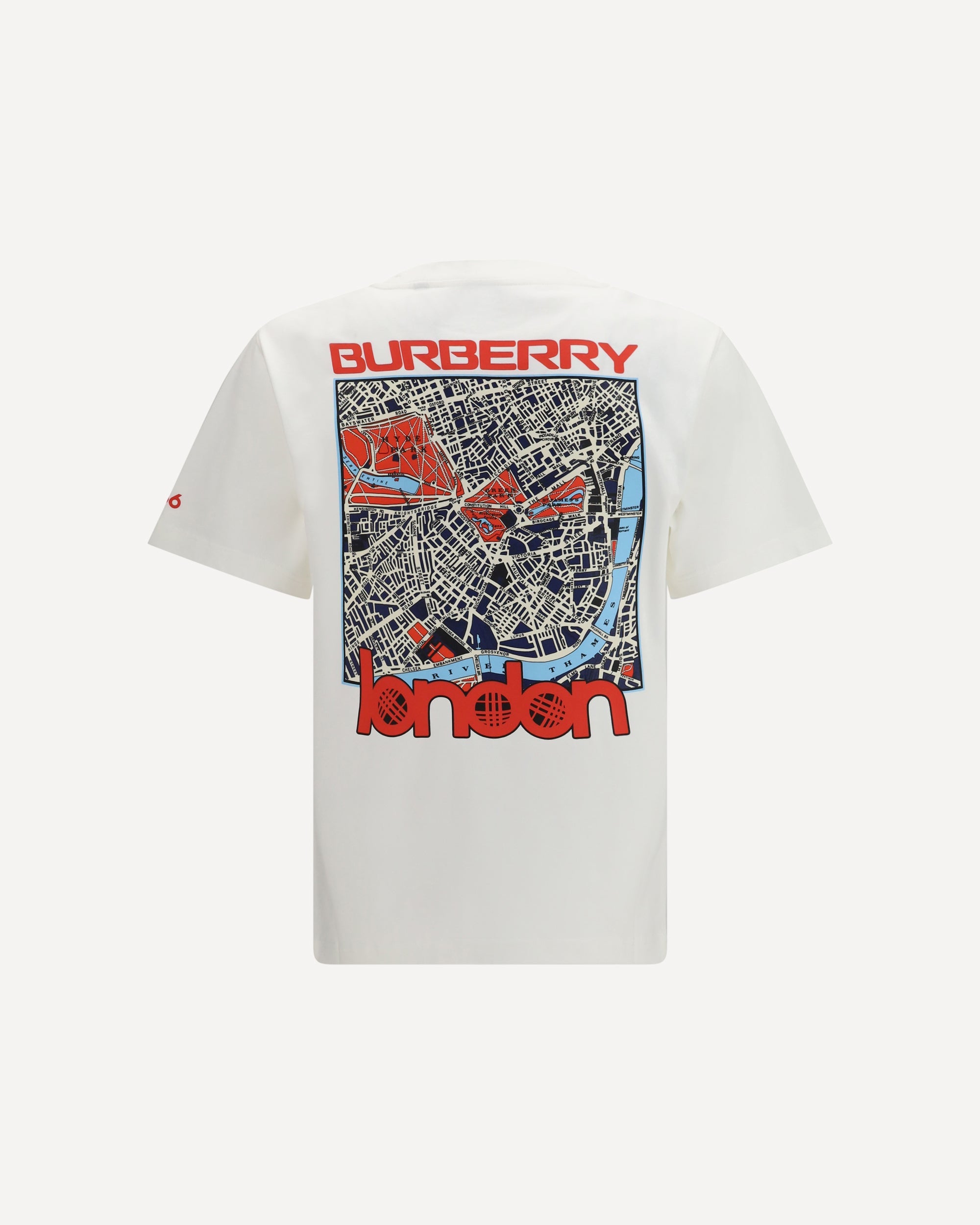 Burberry Cotton Map T-Shirt - alternate view