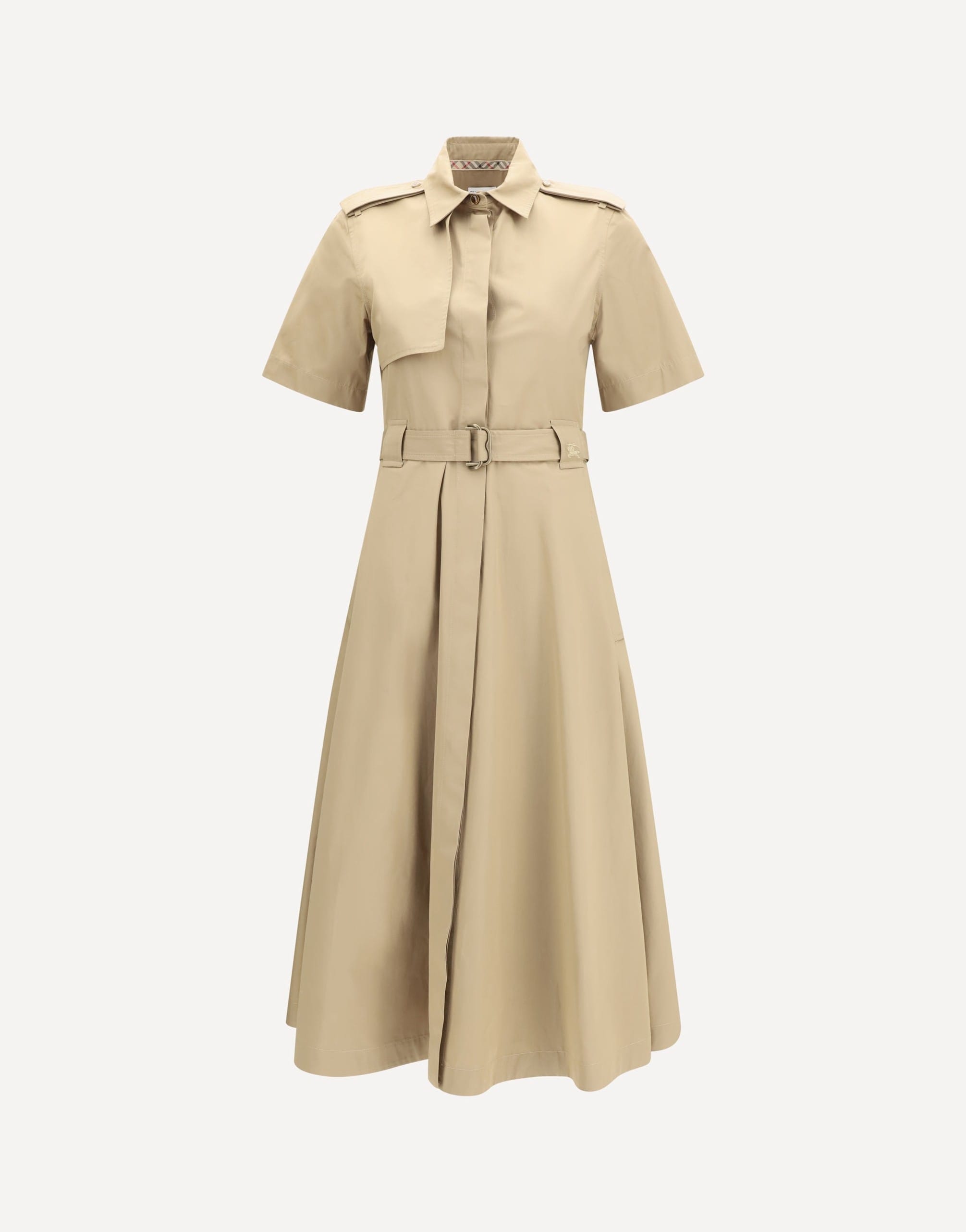 Burberry Cotton Poplin Shirt Dress