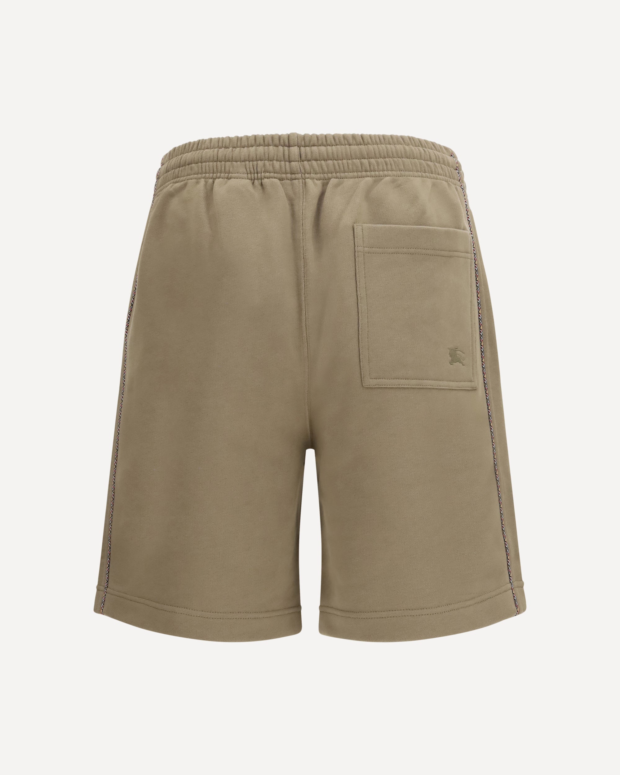 Burberry Burberry Cotton Shorts With Check Trims