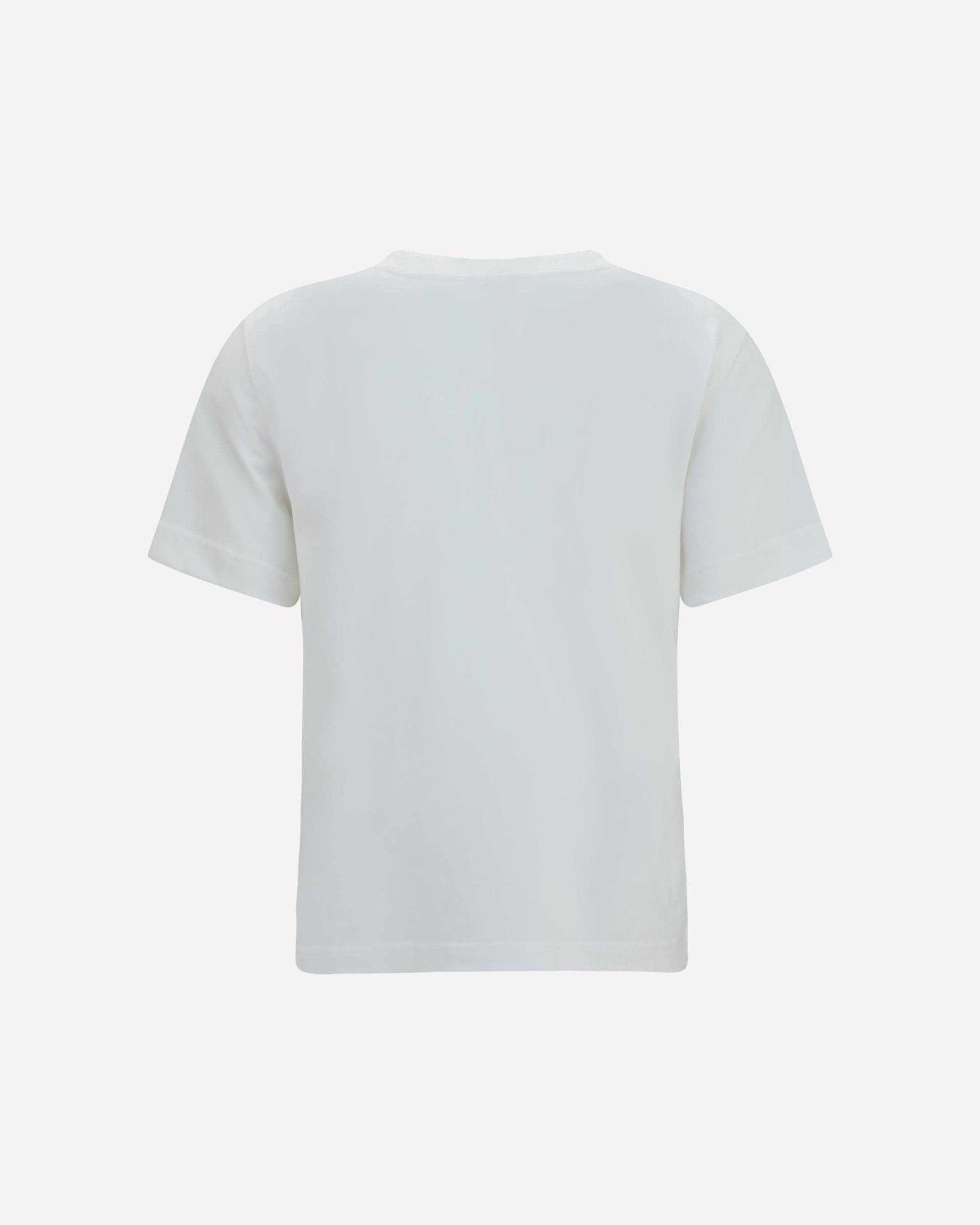 Burberry Cotton T-Shirt With Check Flag - alternate view