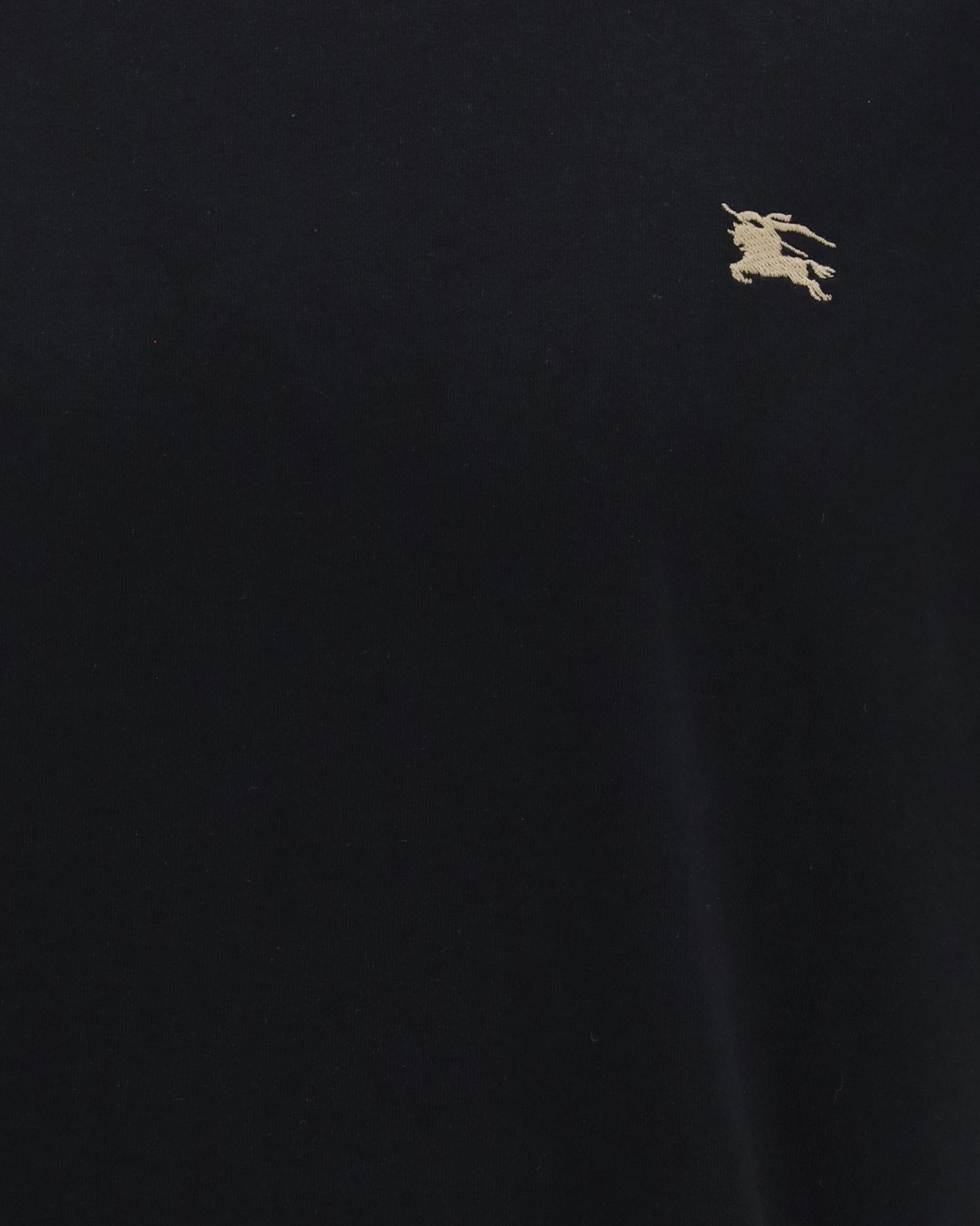 Burberry Burberry Cotton T-Shirt With Check Trims