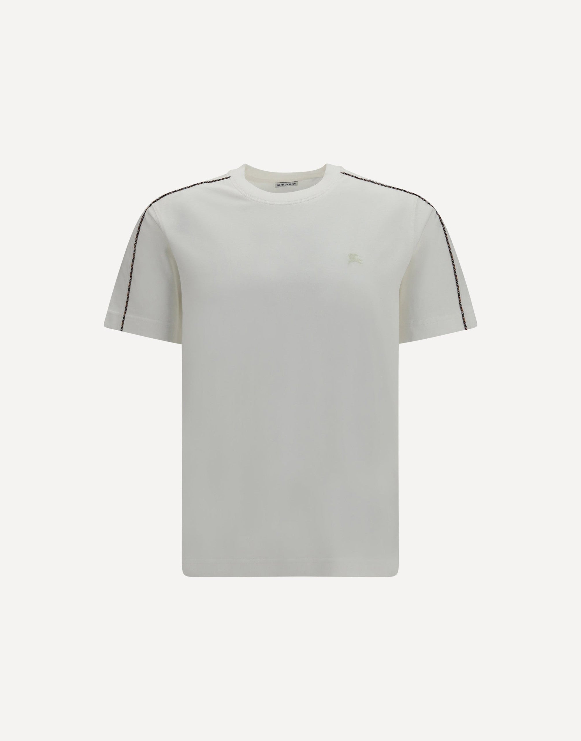 Burberry Cotton T-Shirt With Embroidered Logo