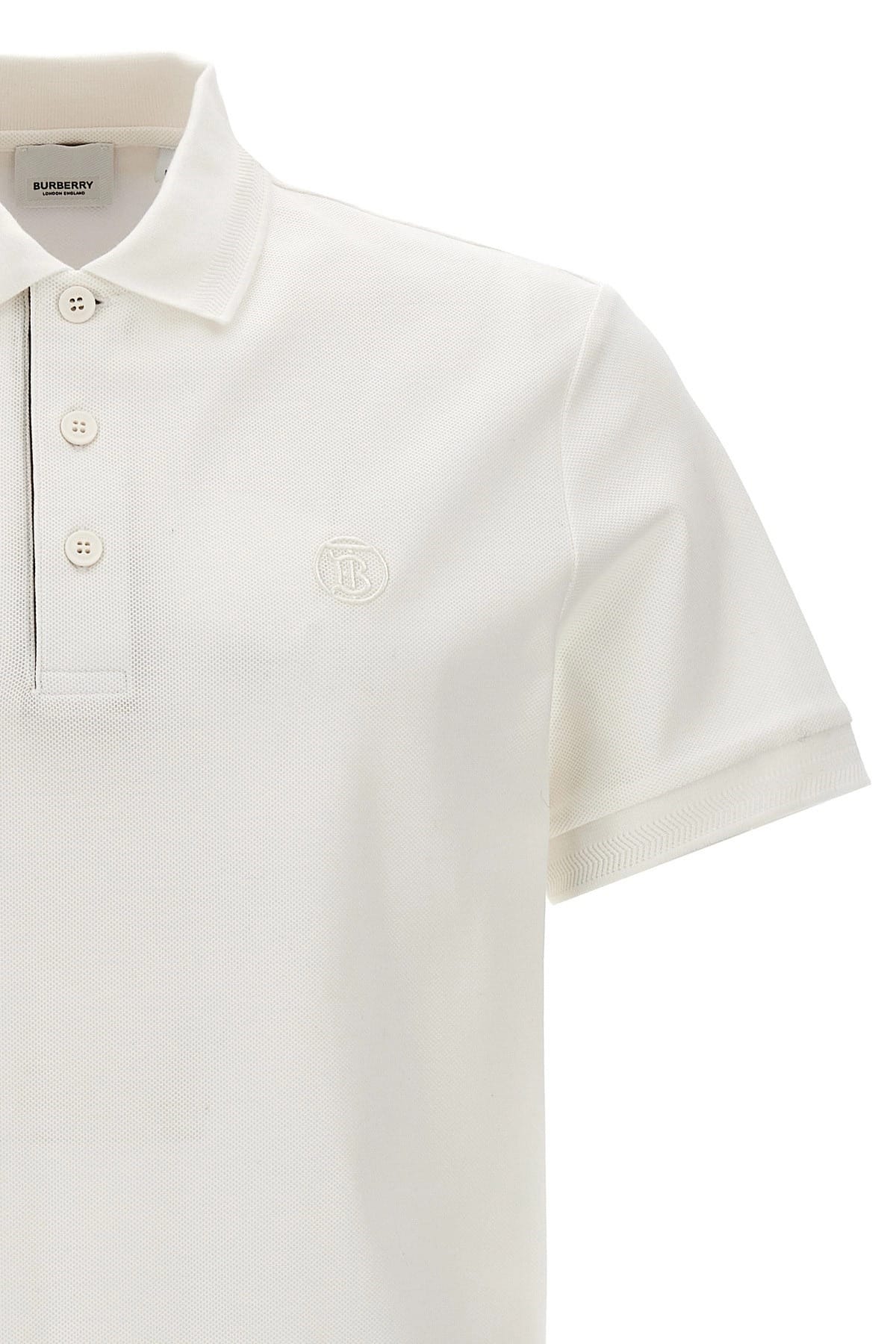 Burberry Burberry Eddie Cotton Piqué Polo Shirt