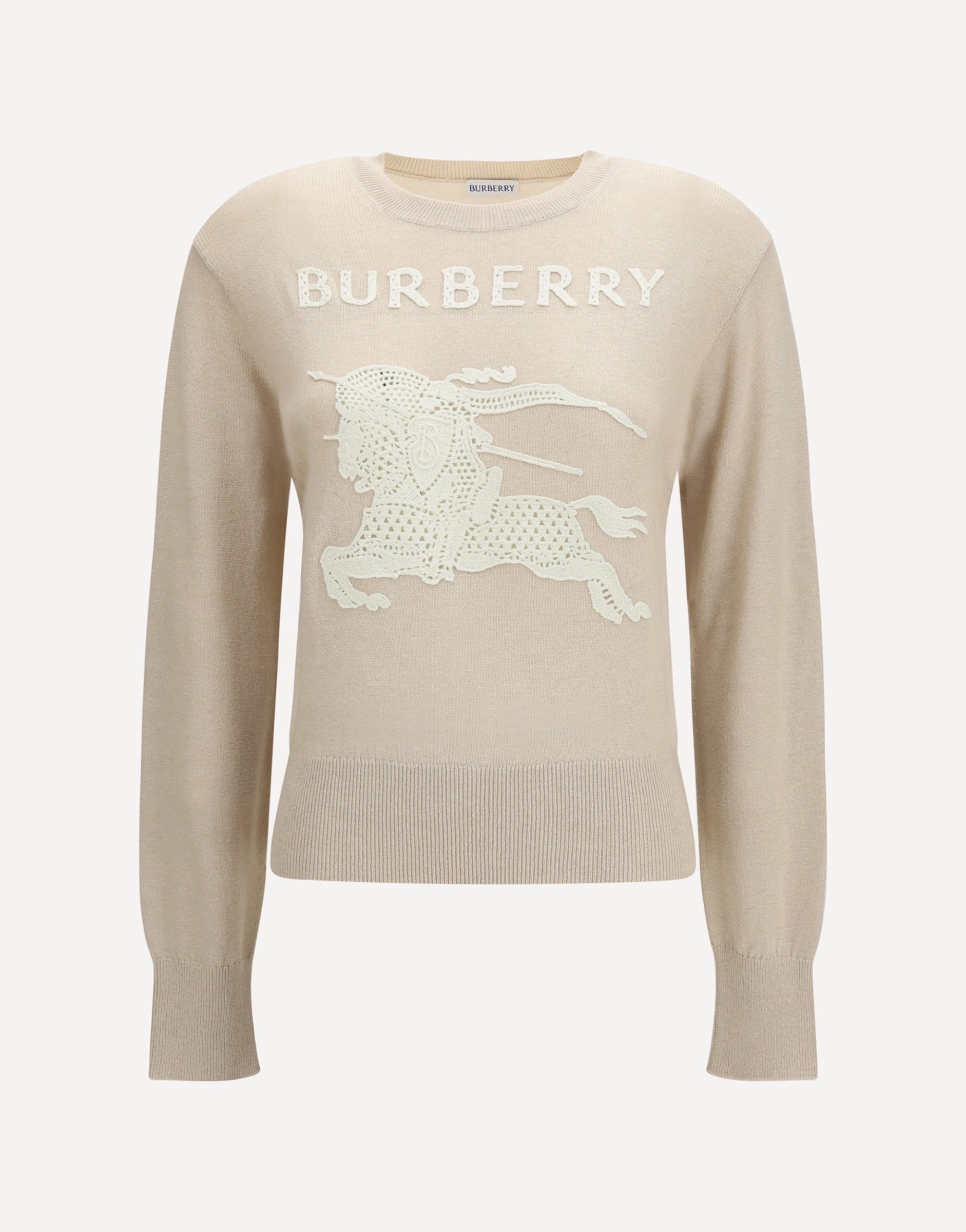 Burberry Suéter de Algodão e Lã Ekd | Sendegaro BR