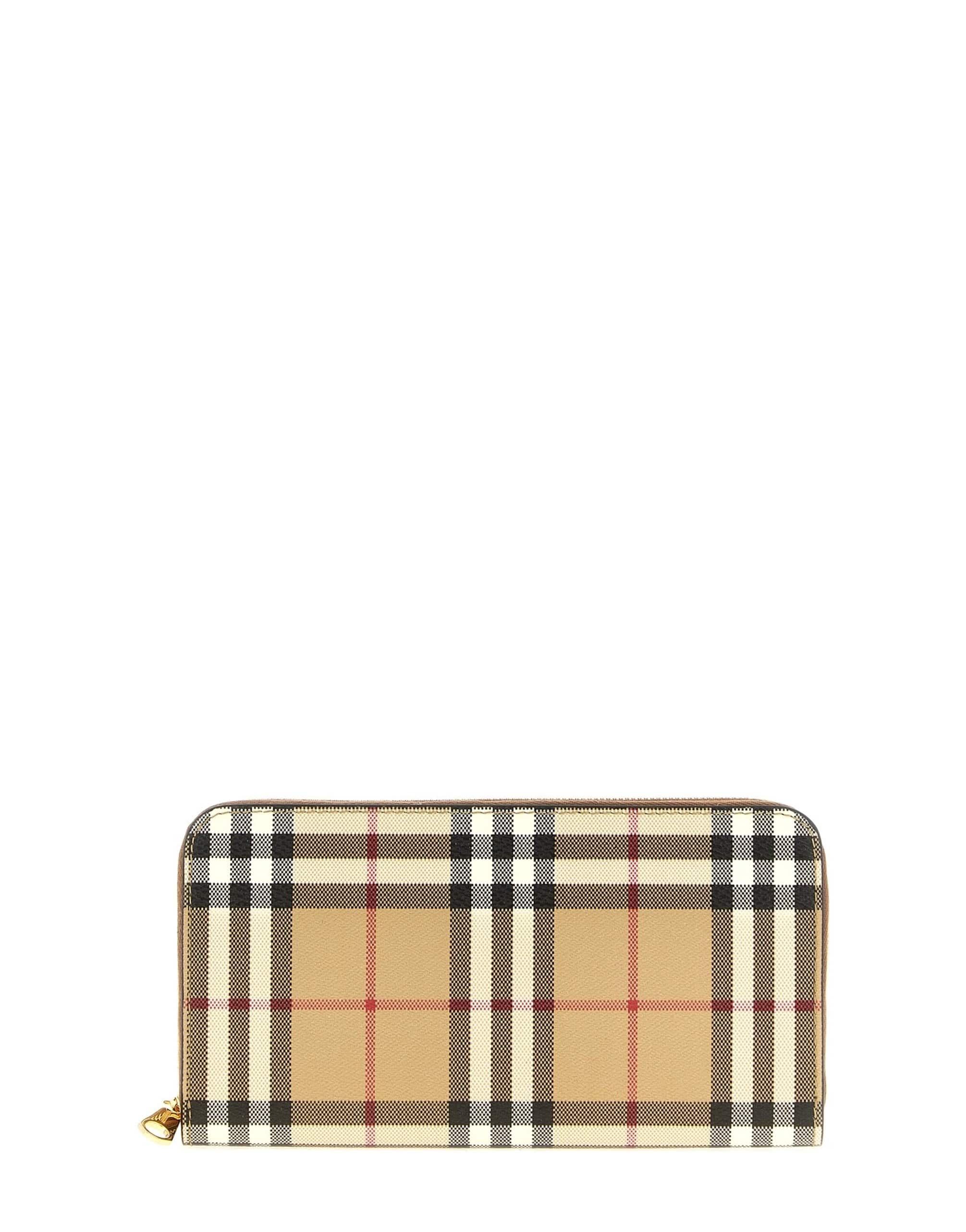 Burberry Burberry Elmore Check Print Wallet