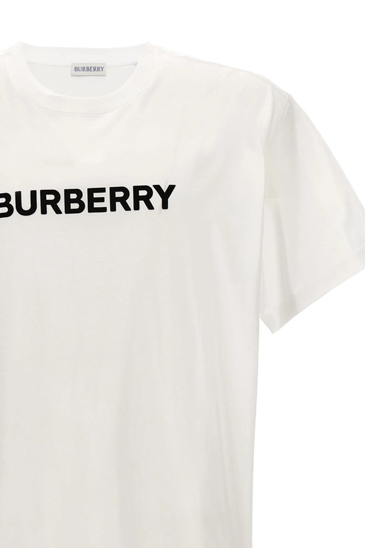 Burberry Burberry Harriston Cotton Crew Neck T-Shirt