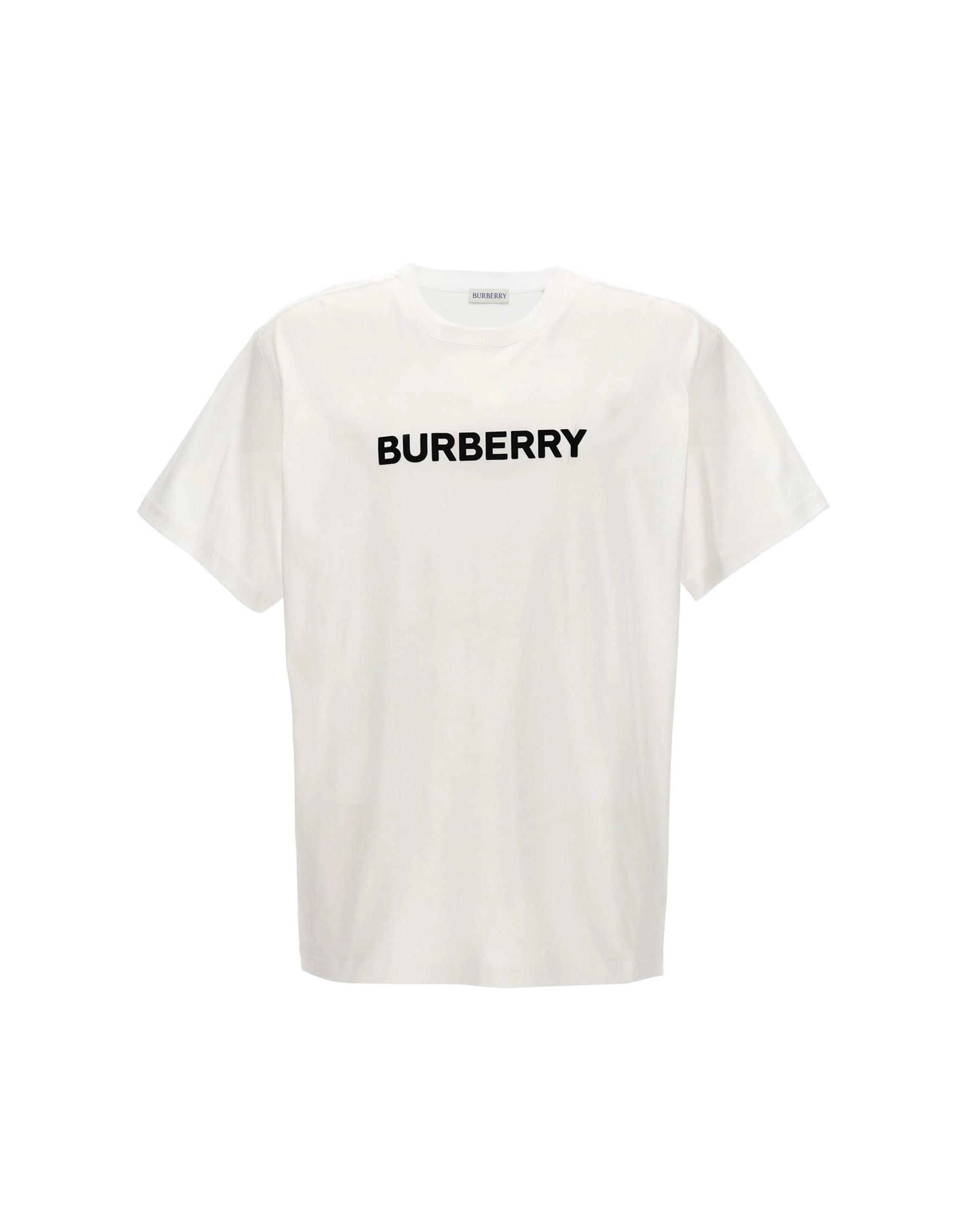 Burberry Burberry Harriston Cotton Crew Neck T-Shirt