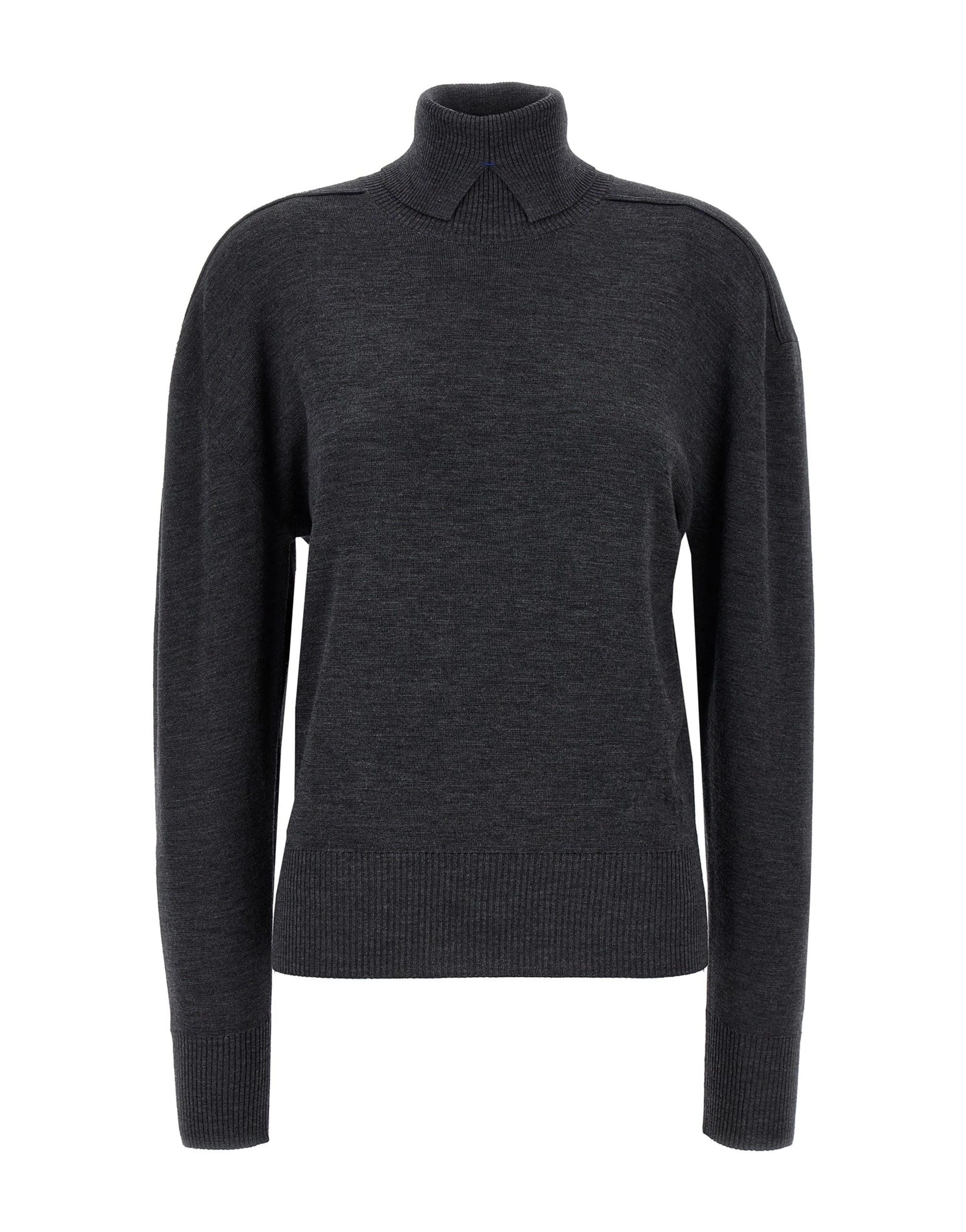 Burberry Burberry High Neck Wool Sweater