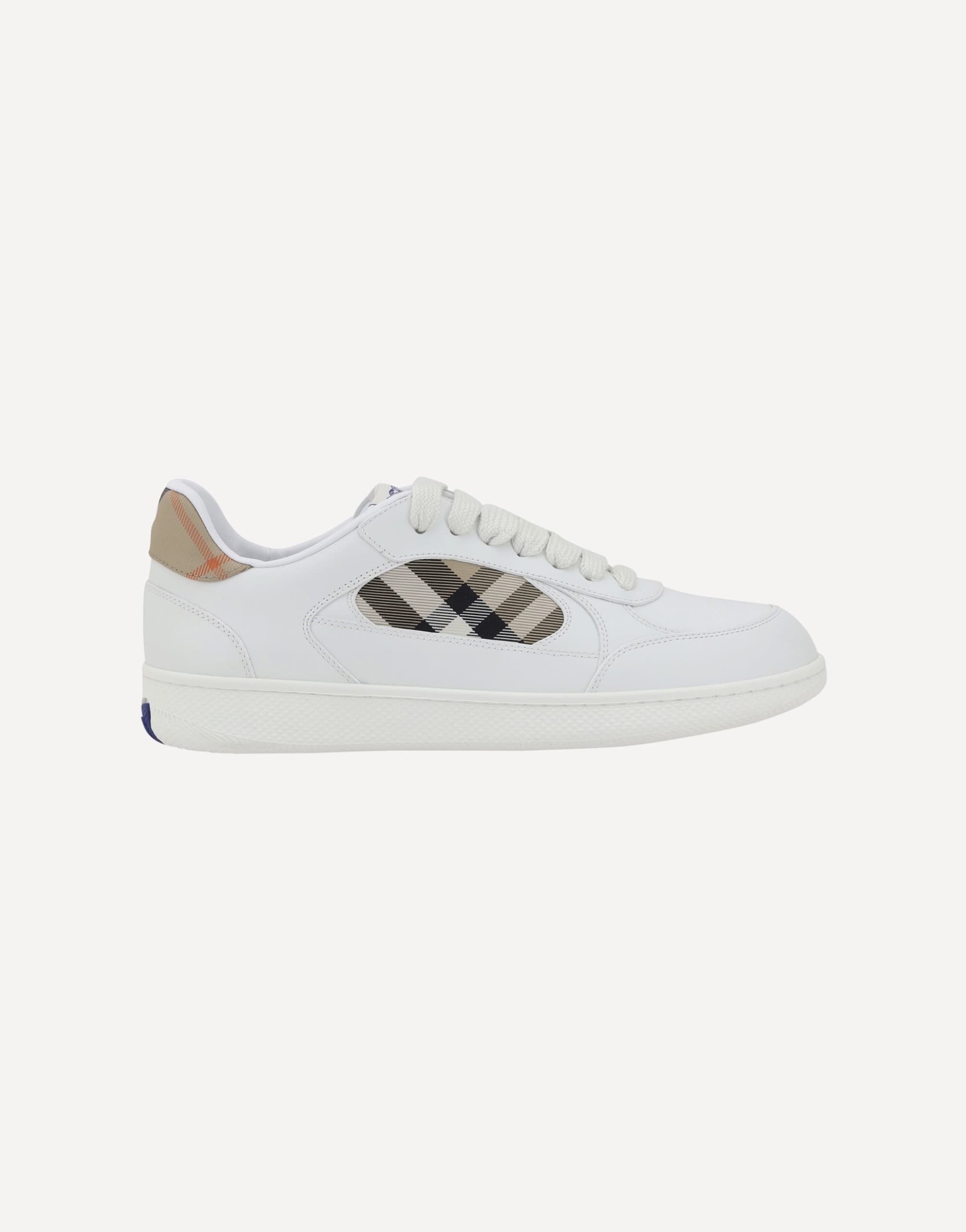 Baskets en cuir Burberry