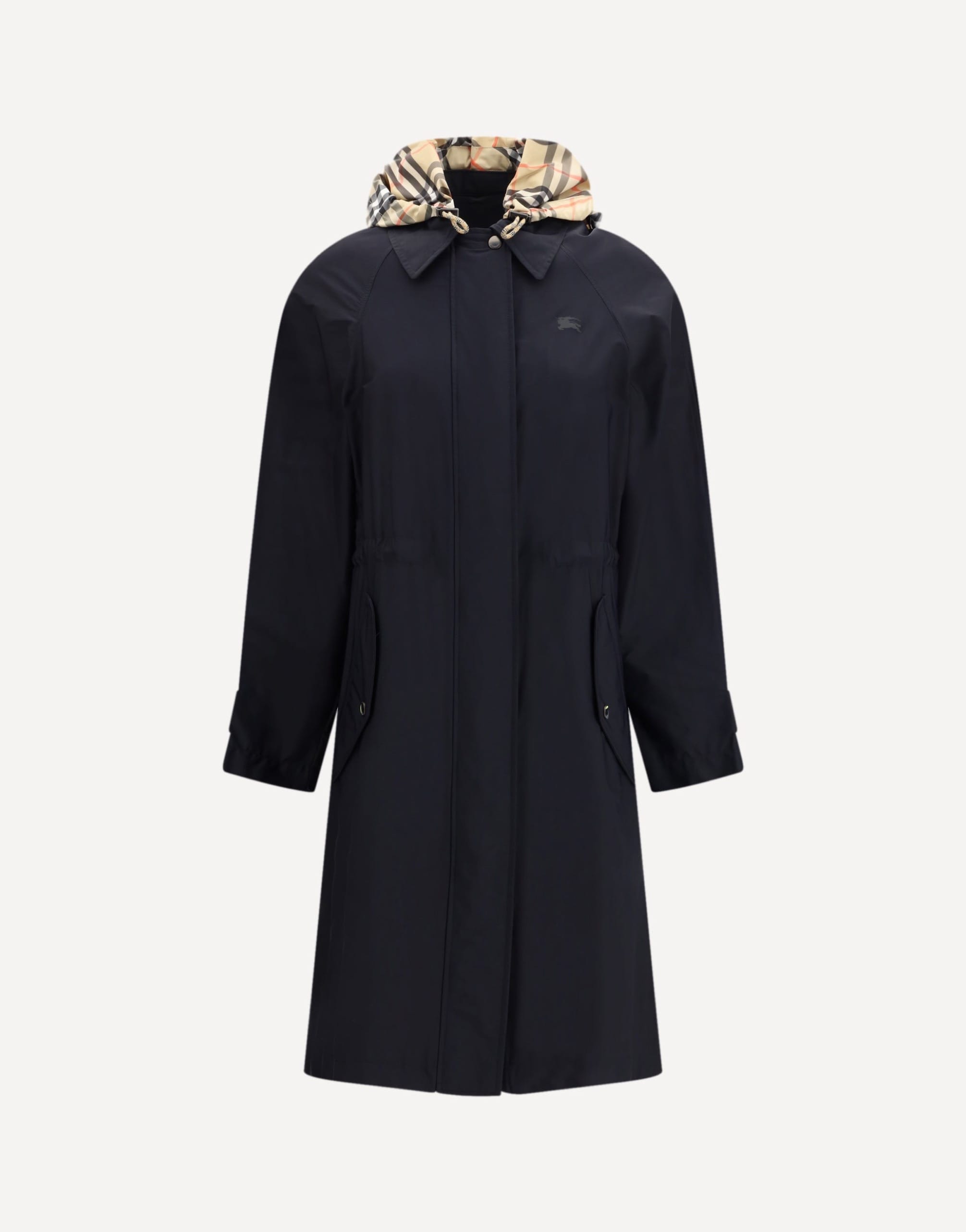 Burberry Newbury Parka In Stretch Nylon Twill