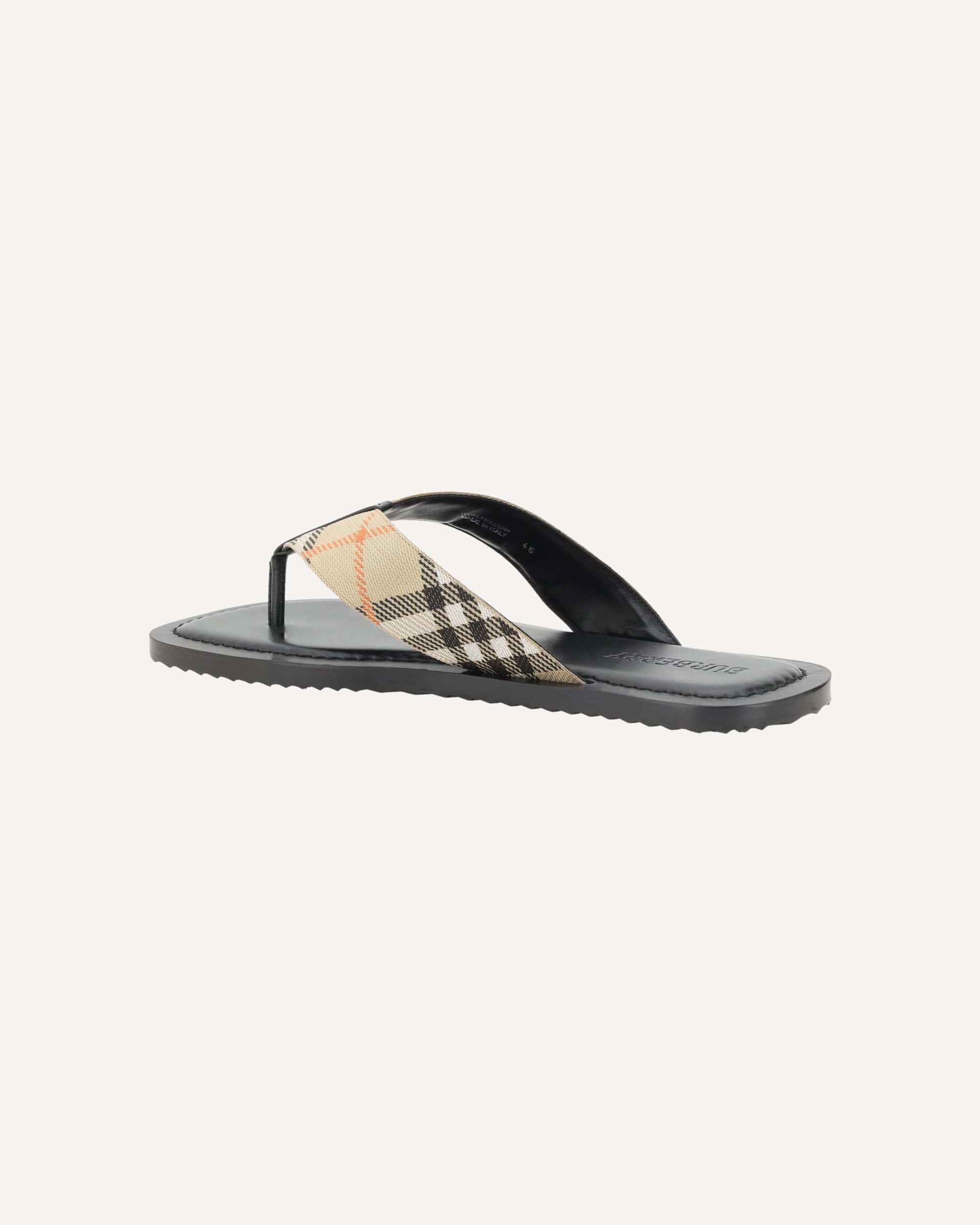 Burberry Pavilion Check Sandal