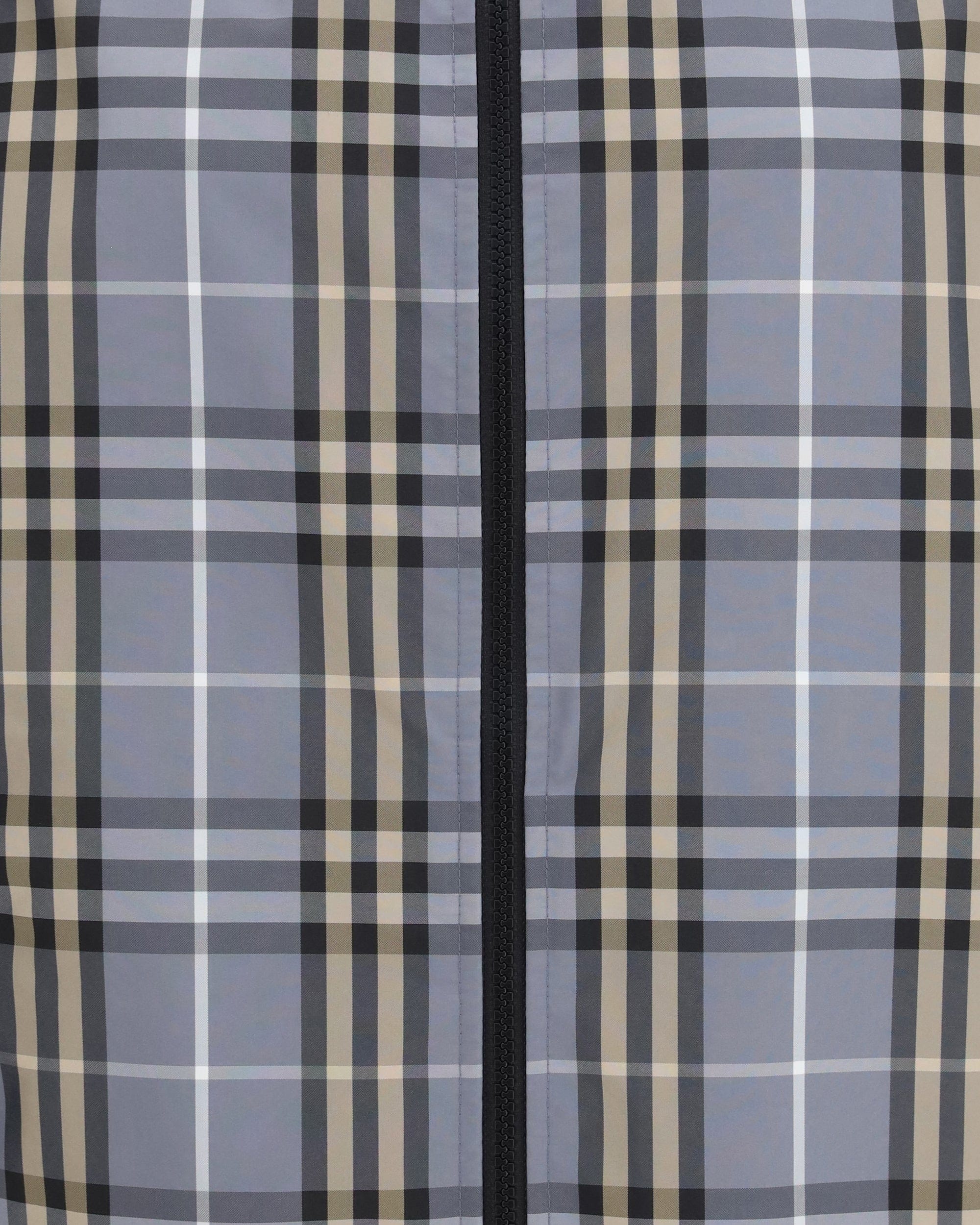 Burberry Reversible Check Hooded Jacket