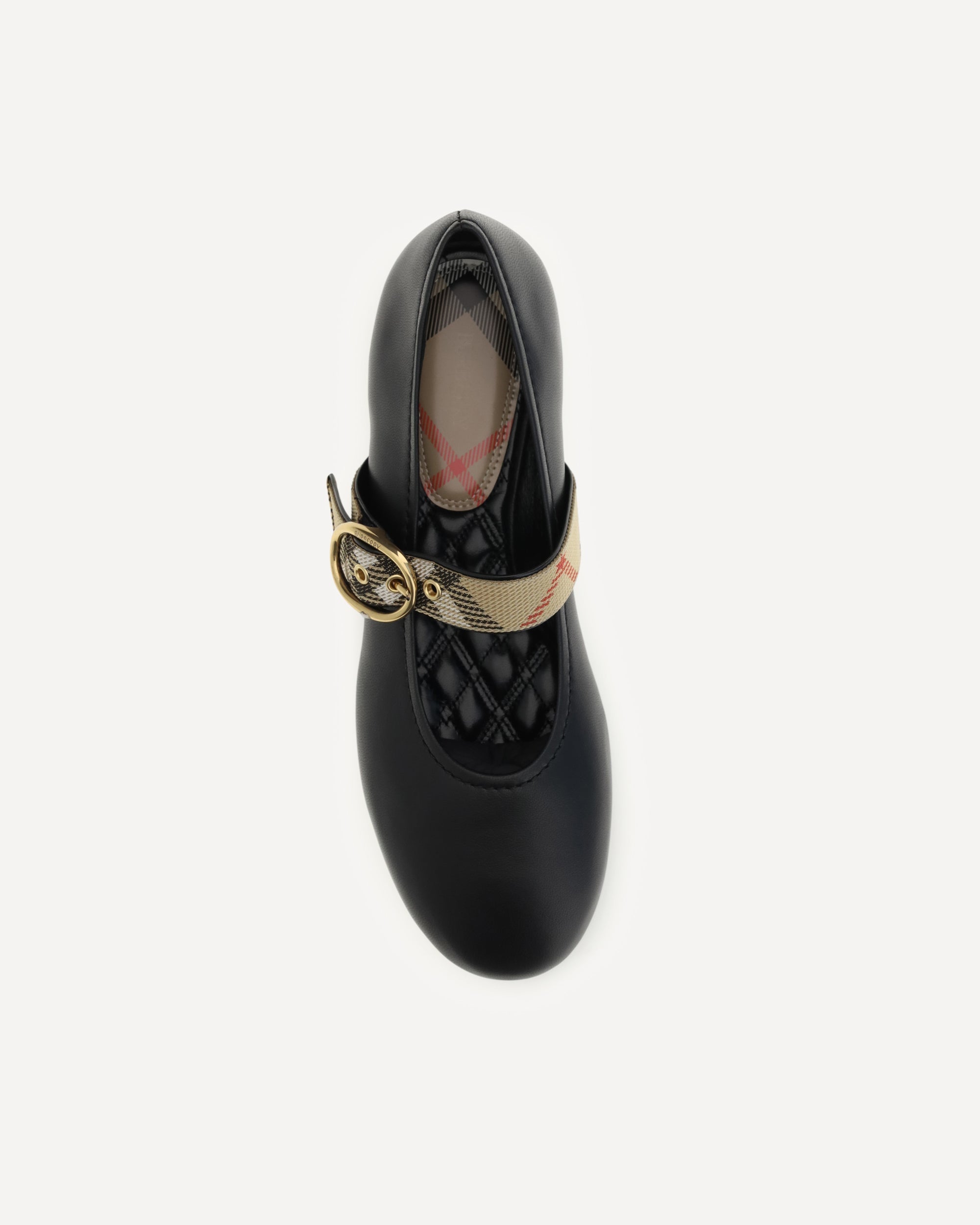 Burberry Robin Leather Ballerinas