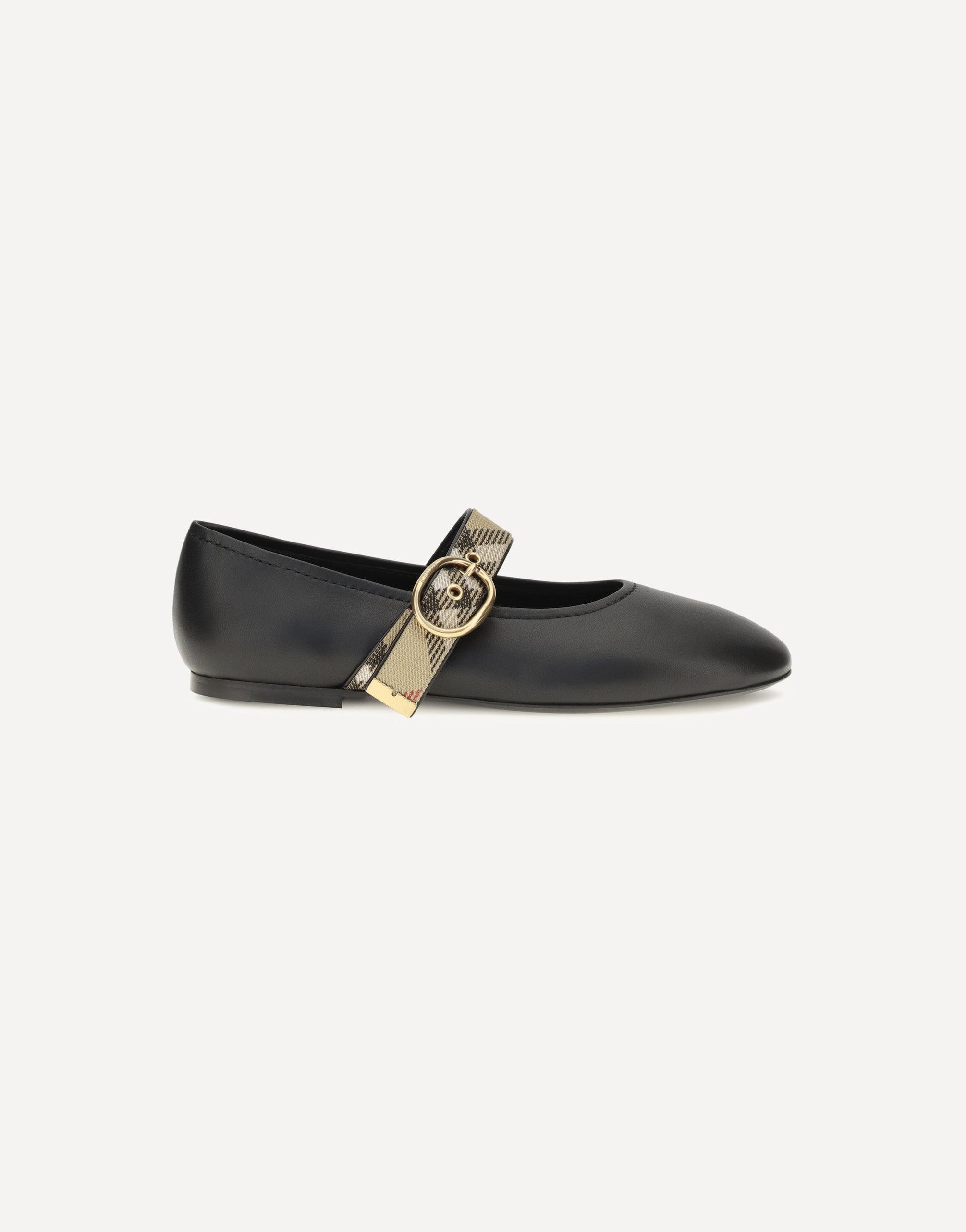 Burberry Robin Leather Ballerinas