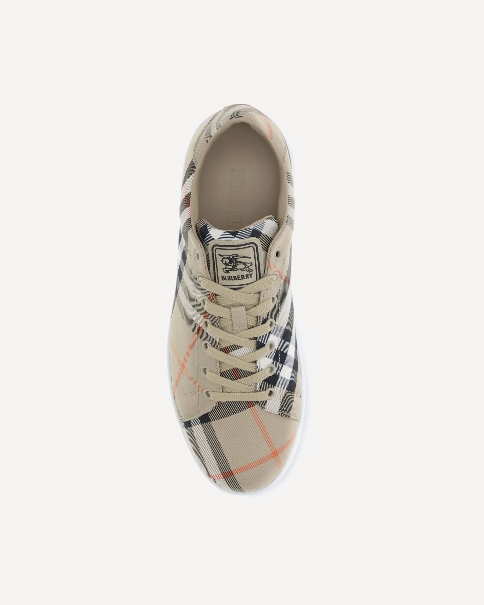 Burberry Set Check Sneakers