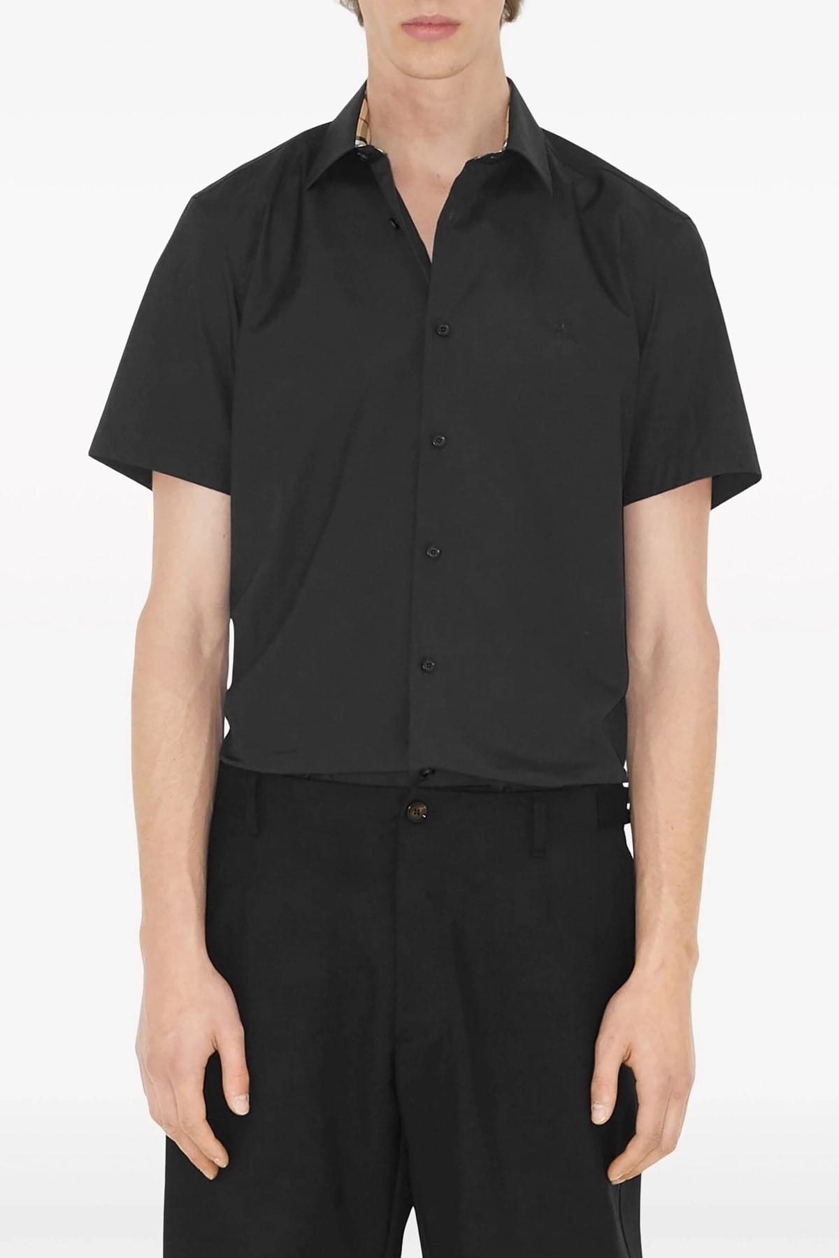 Burberry Sherfield Hemd mit Logo-Stickerei - alternate view