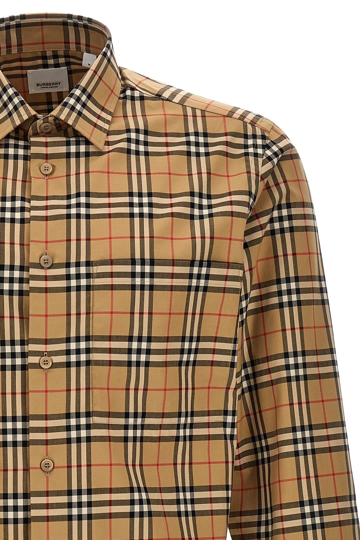 Burberry Burberry Simson Check Cotton Shirt
