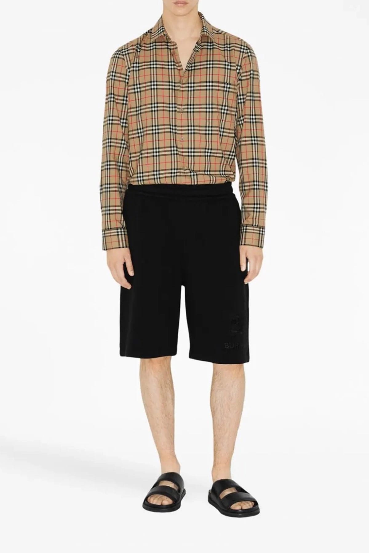 Burberry Simson geruite katoenen overhemd - alternate view
