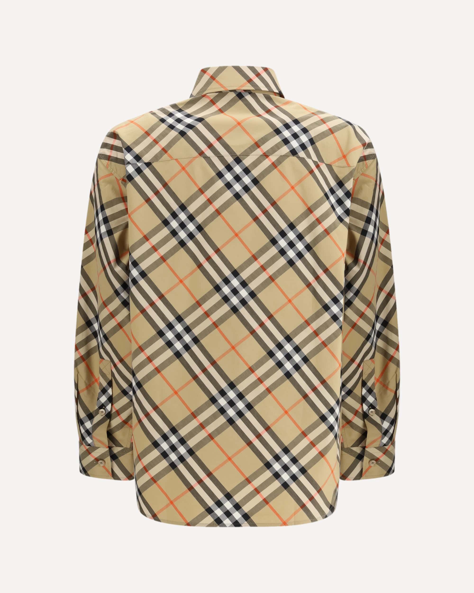 Burberry Slim Fit Cotton Check Shirt