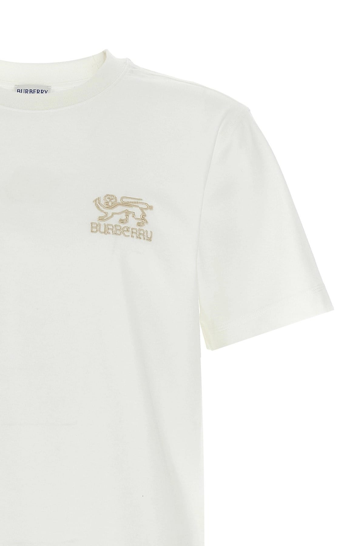Burberry SP25 Logo Embroidered T-Shirt | Sendegaro JP