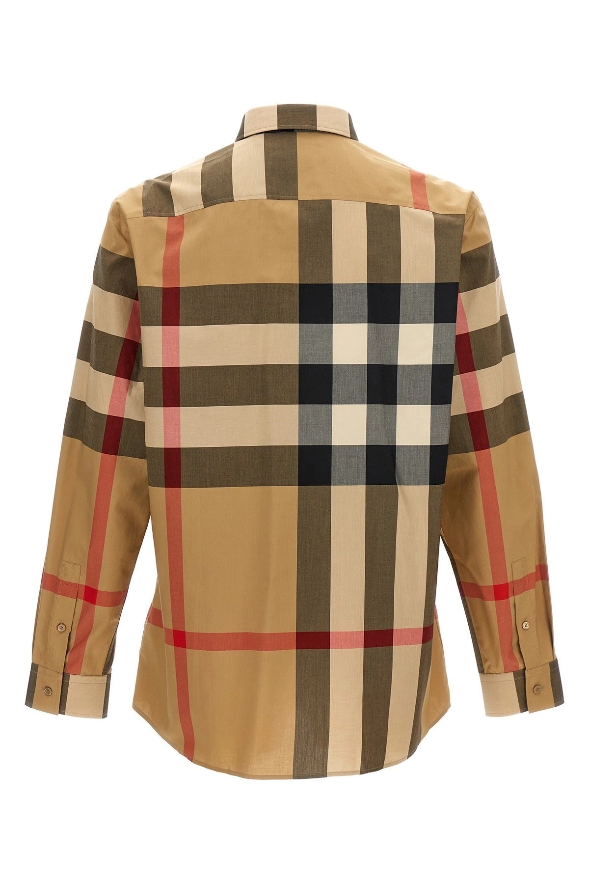 قميص Burberry Summerton بنقشة مربعات من القطن