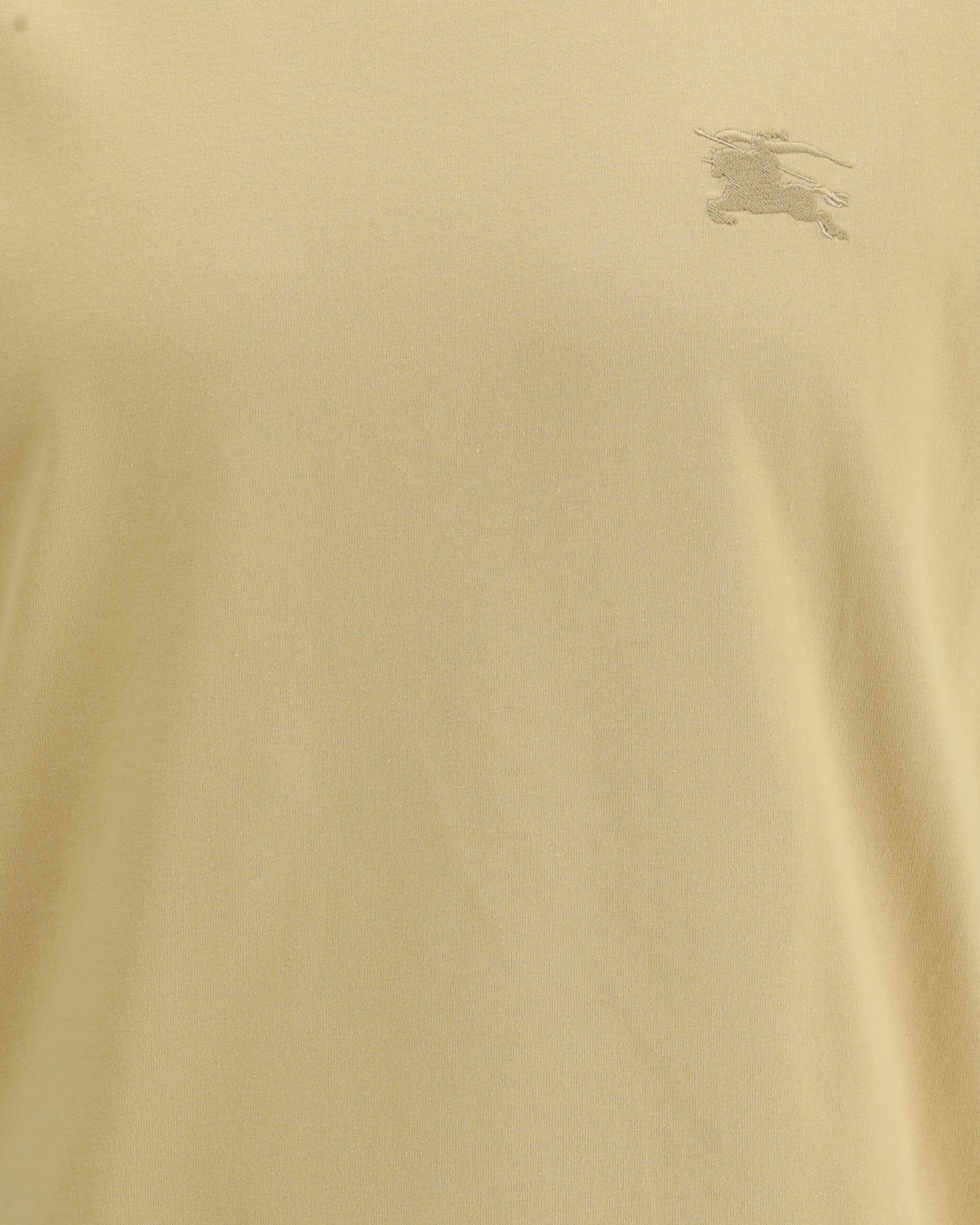 Burberry T-Shirt With Check Trims