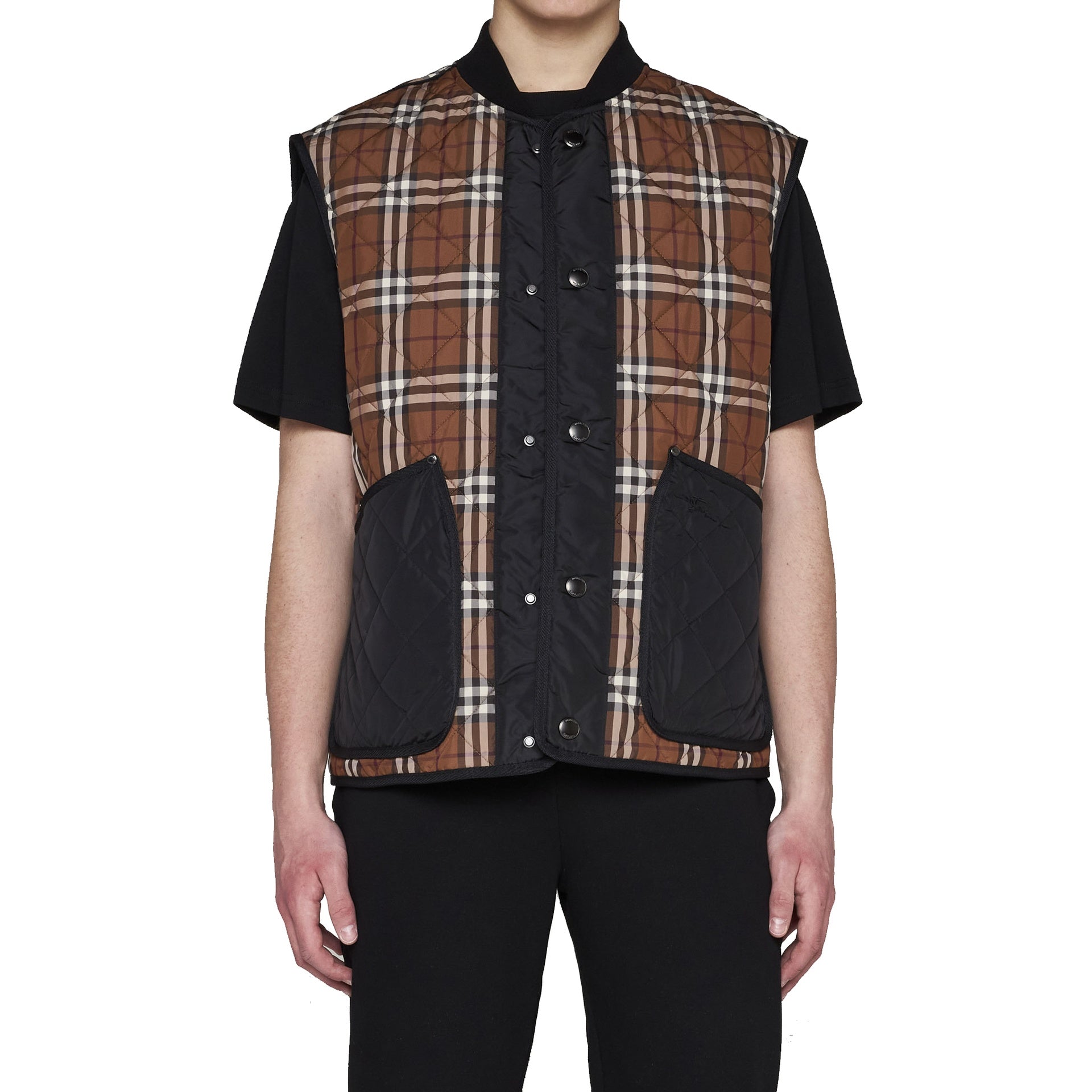 Burberry Vintage Check Quilted Gilet
