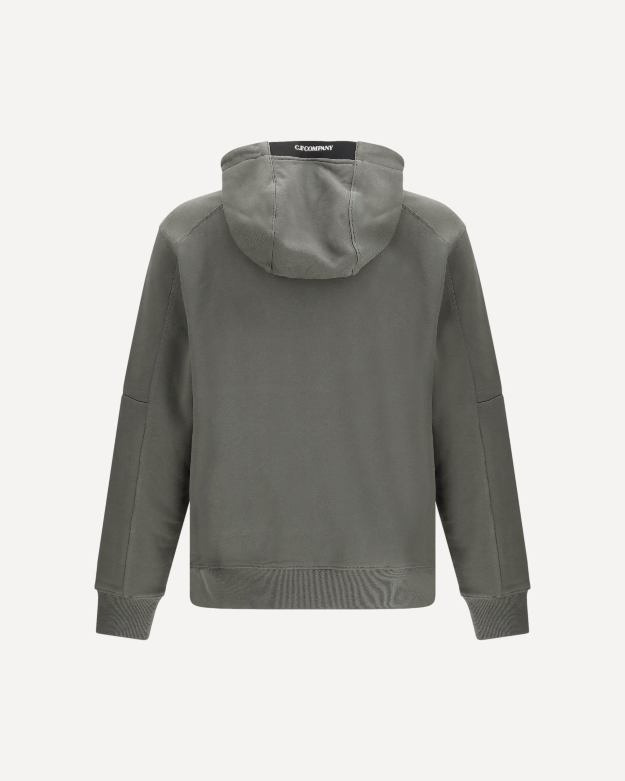 C.P. Company Diagonal Raised Fleece Hooded Sweatshirt - alternate view