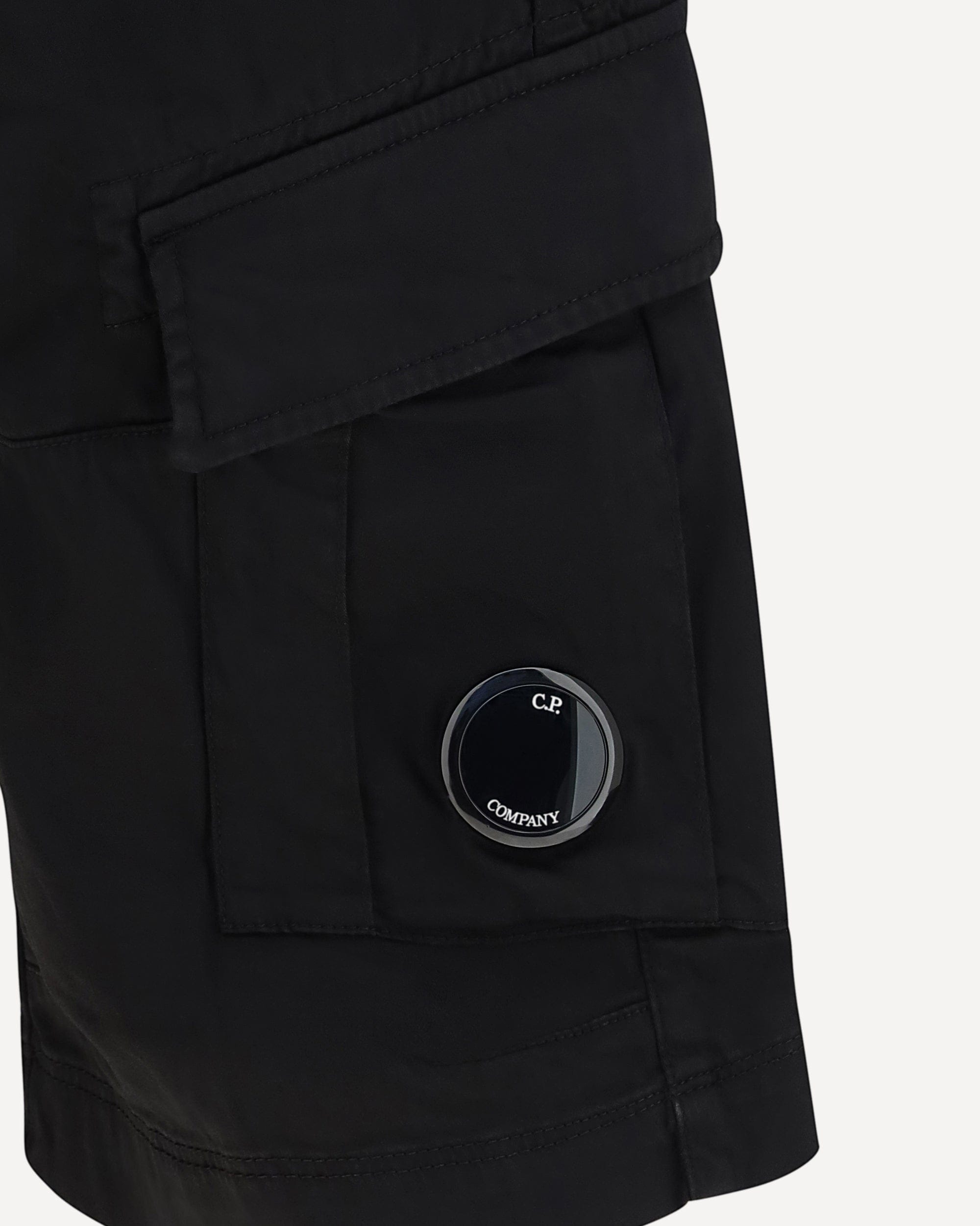 C.P. Company Sateen Stretch Cargo Bermuda Shorts