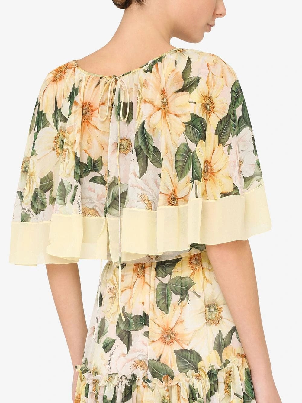 Dolce & Gabbana Elegant Silk Floral Maxi Dress Dolce & Gabbana Elegant Silk Floral Maxi Dress