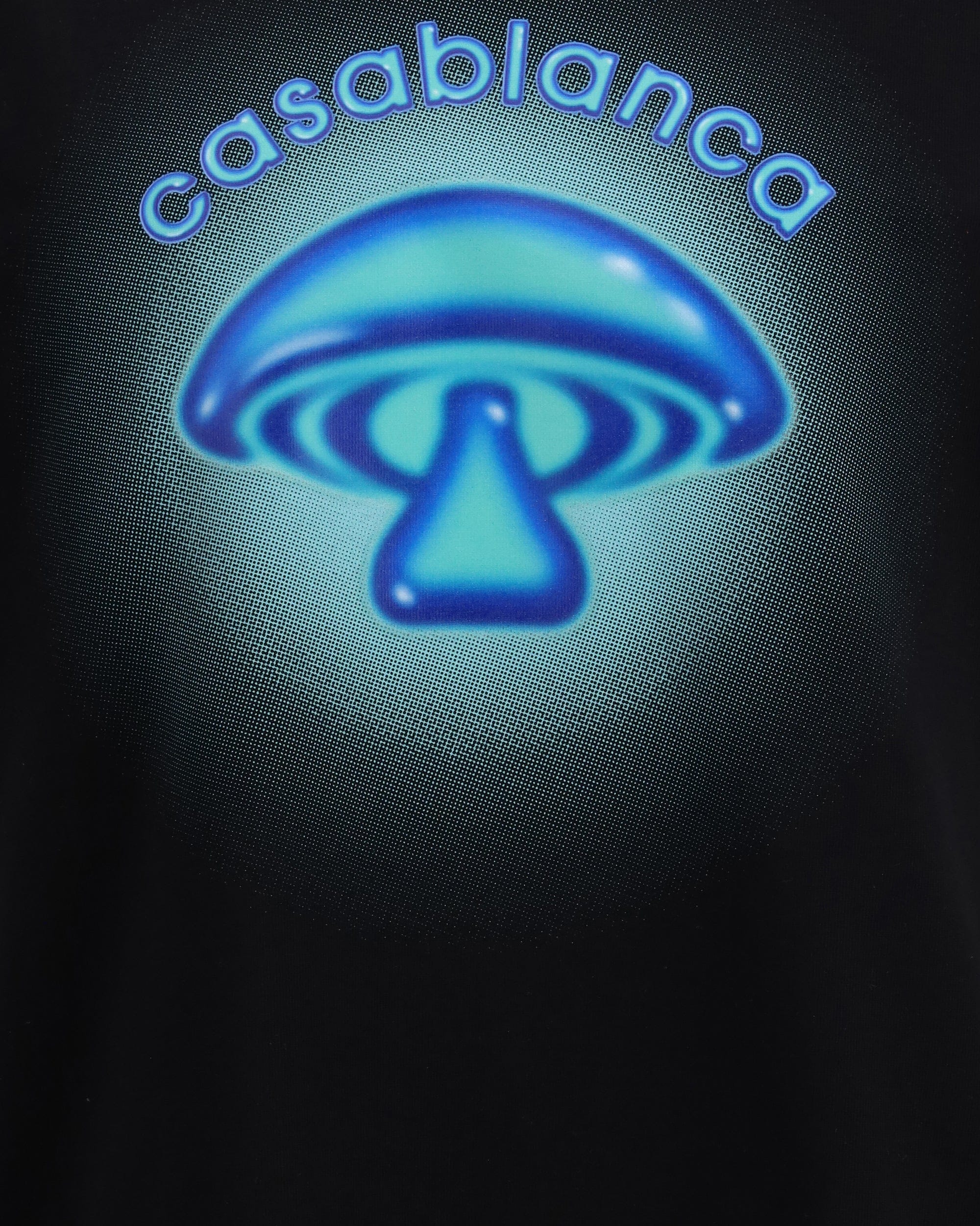 Casablanca Airbrush Mushroom Print T-Shirt