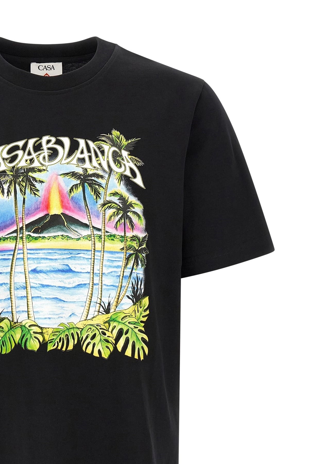 Casablanca Casablanca Black Volcano T-Shirt