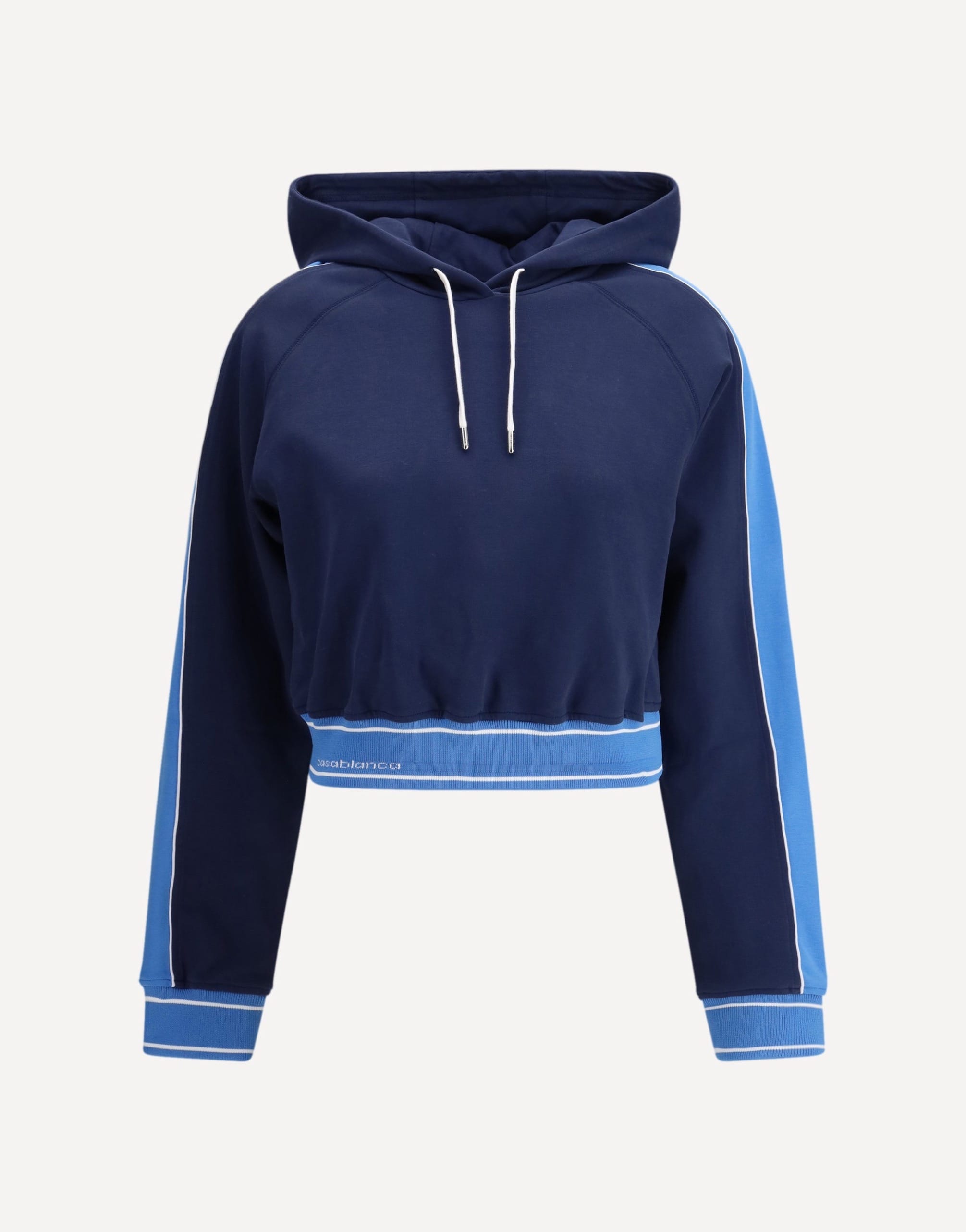 Casablanca Cropped Hoodie