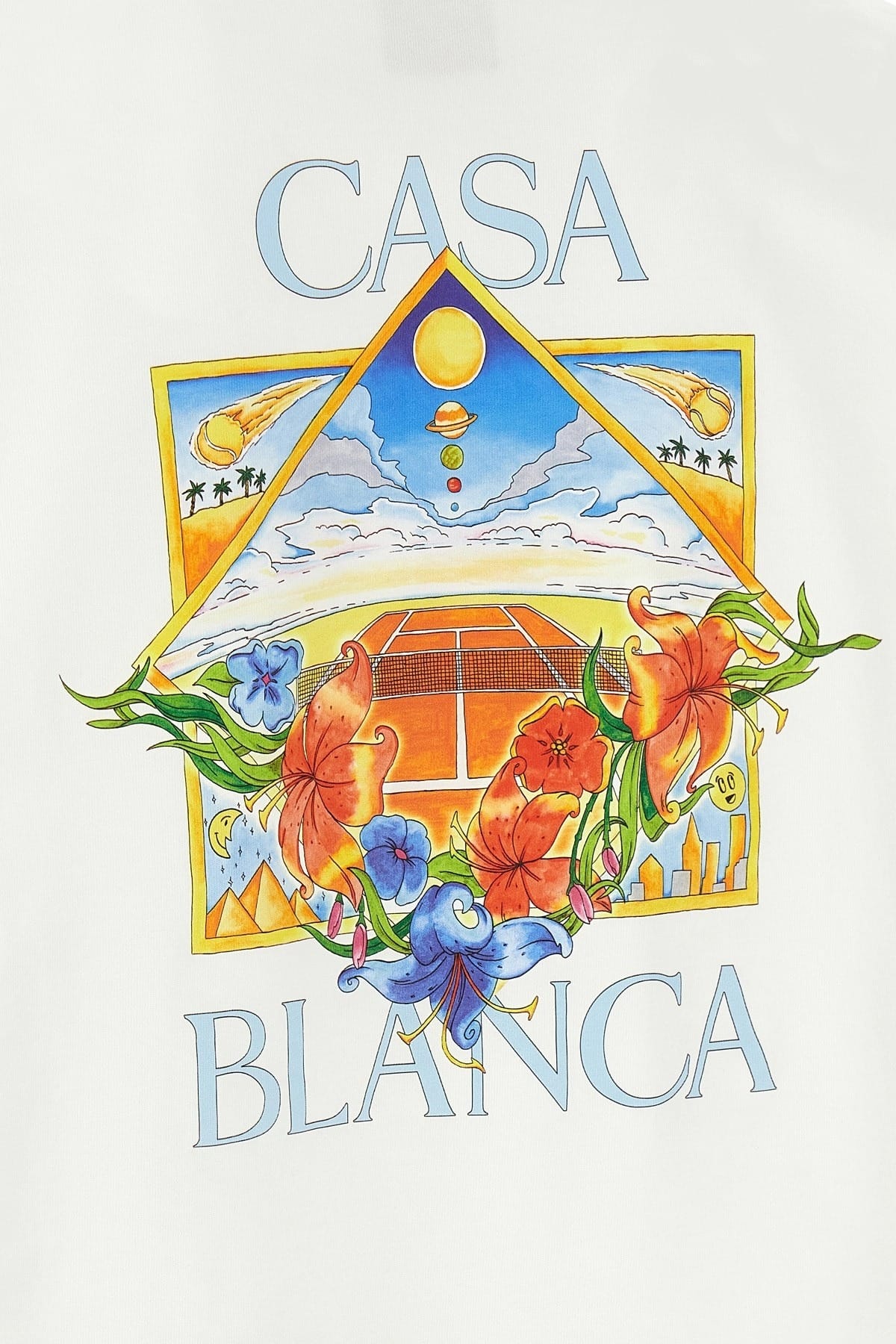 Casablanca Casablanca Flower Court Icon T-Shirt