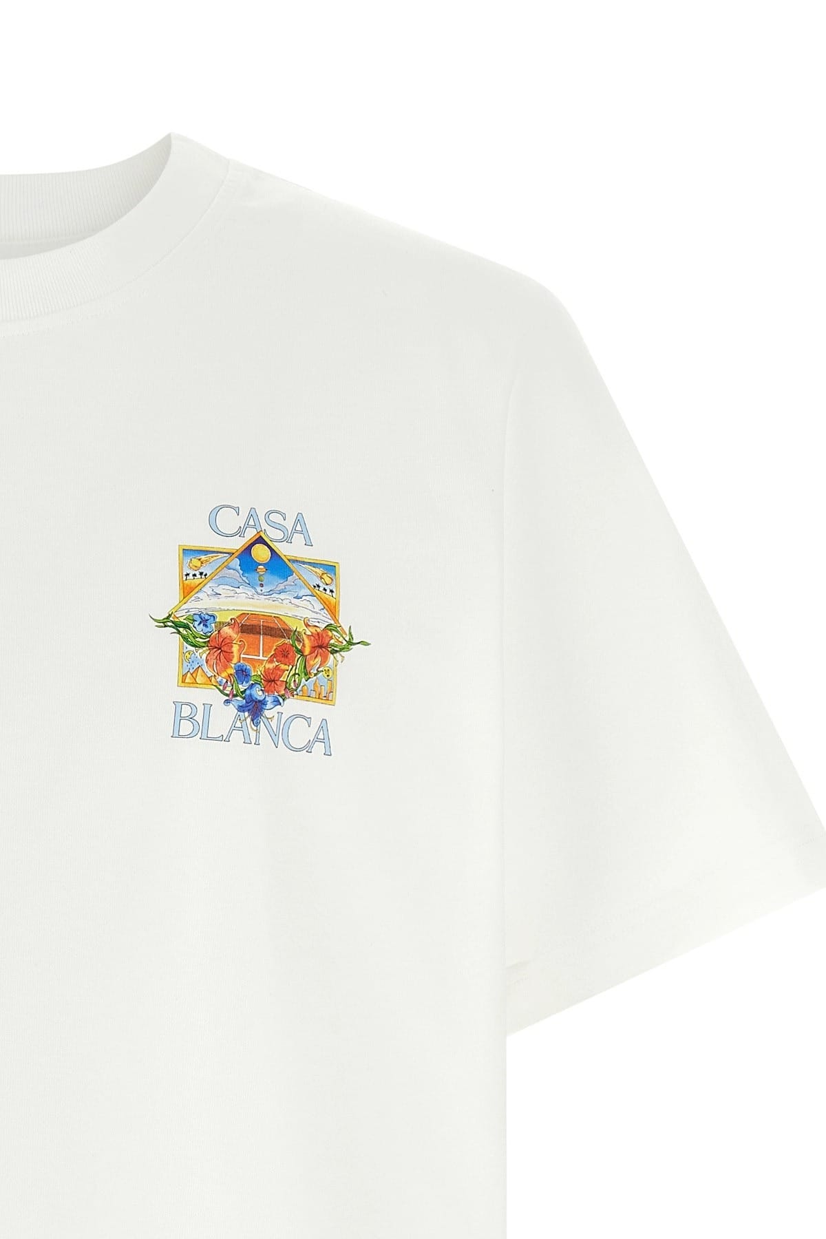 Casablanca Casablanca Flower Court Icon T-Shirt