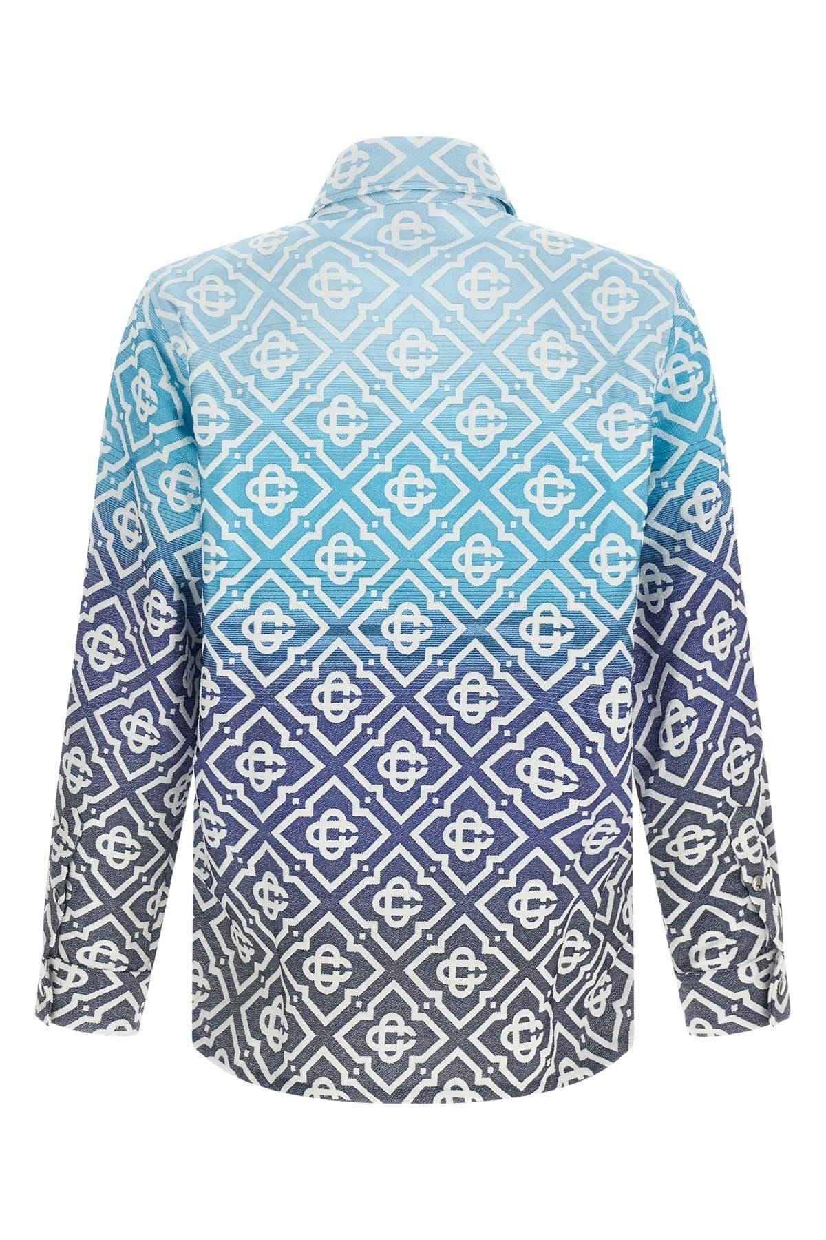 Casablanca Monogram Gradient Jacquard Shacket - alternate view