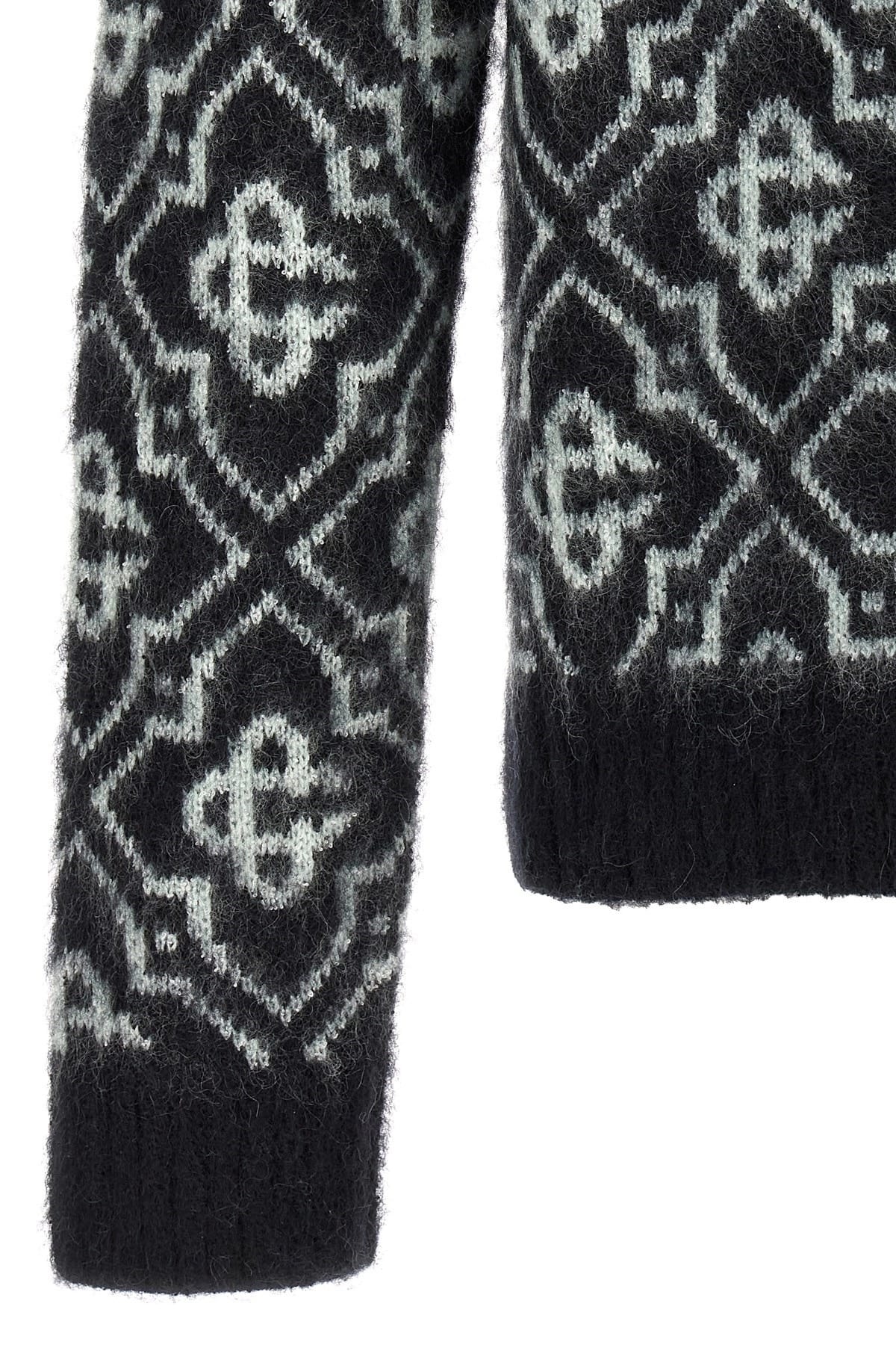 Casablanca Casablanca Monogram Mohair Sweater